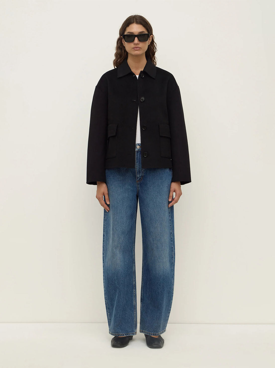 Assembly Label - Mya Wool Jacket - Black