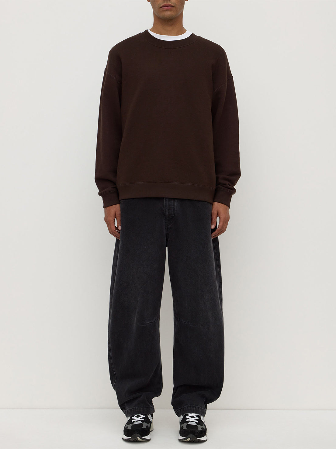 Assembly Label - Newport Fleece Sweat - Ganache