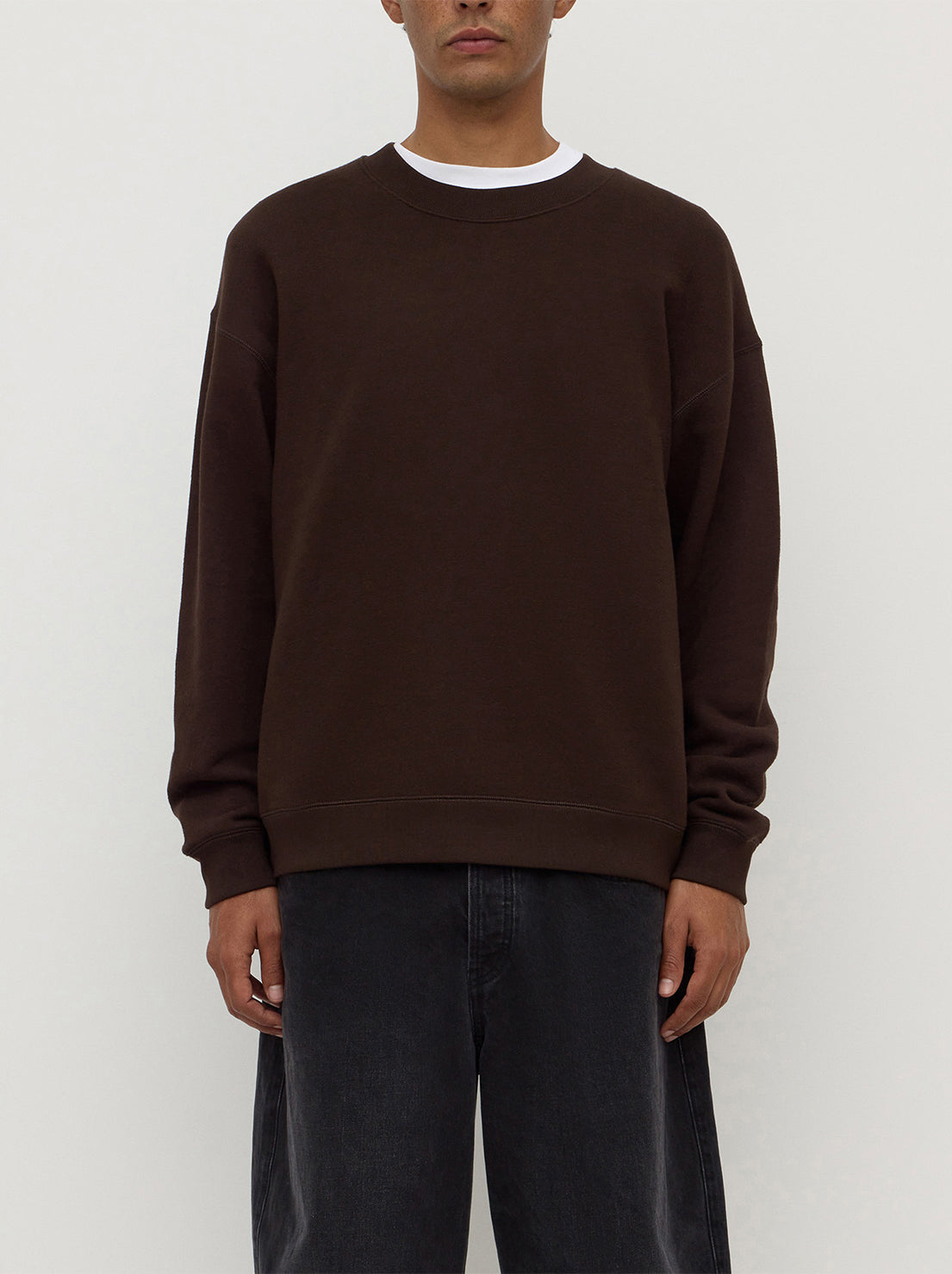 Assembly Label - Newport Fleece Sweat - Ganache