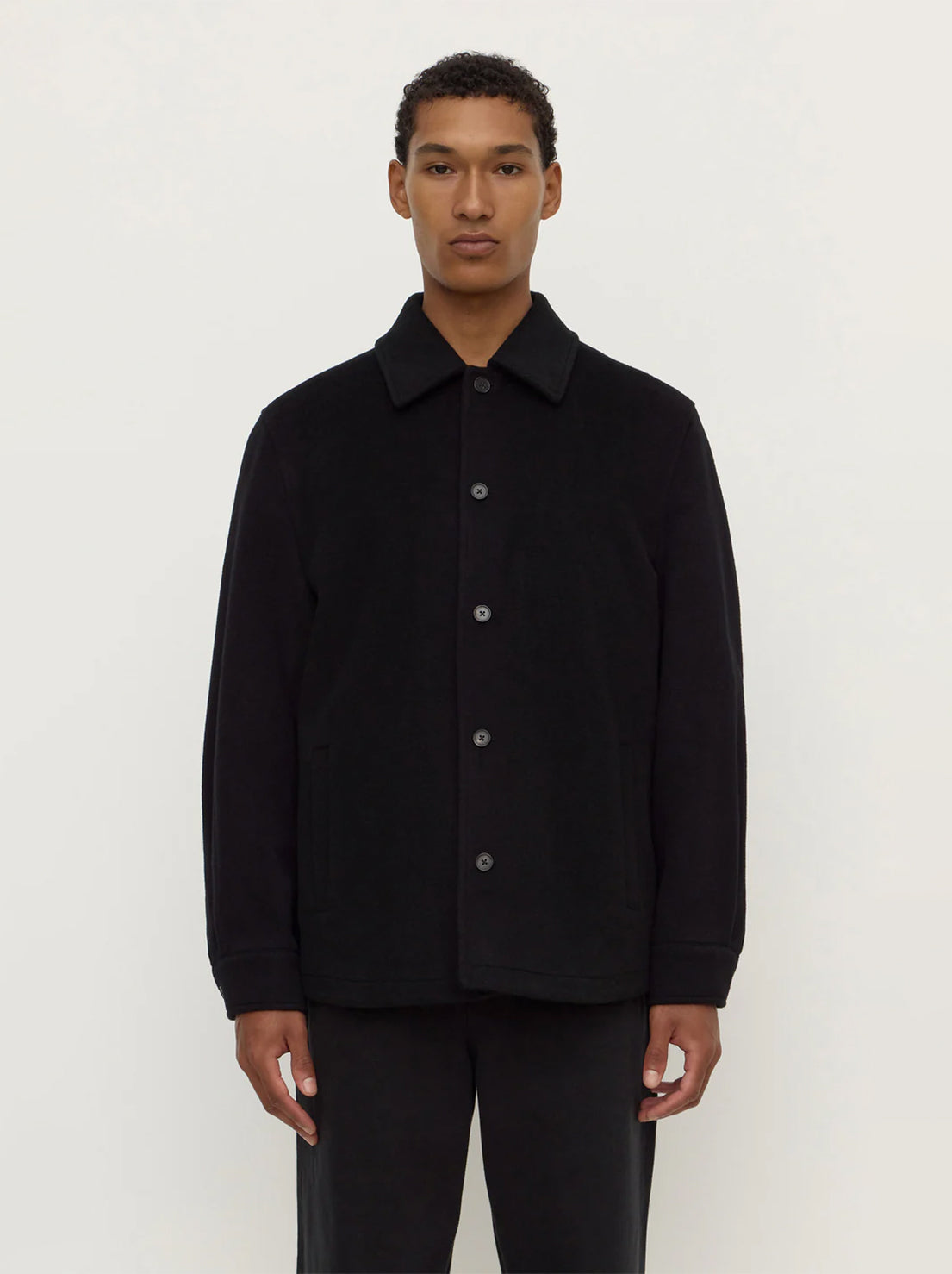 Assembly Label - Noah Wool Jacket - Black