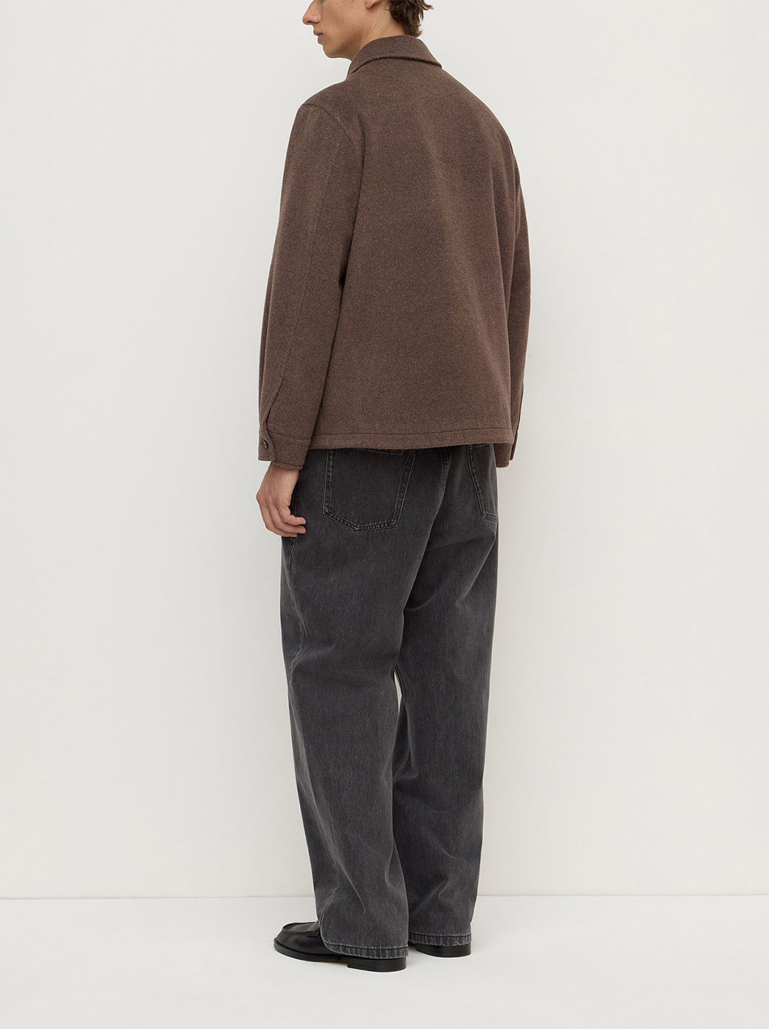 Assembly Label - Noah Wool Jacket - Cocoa Marle