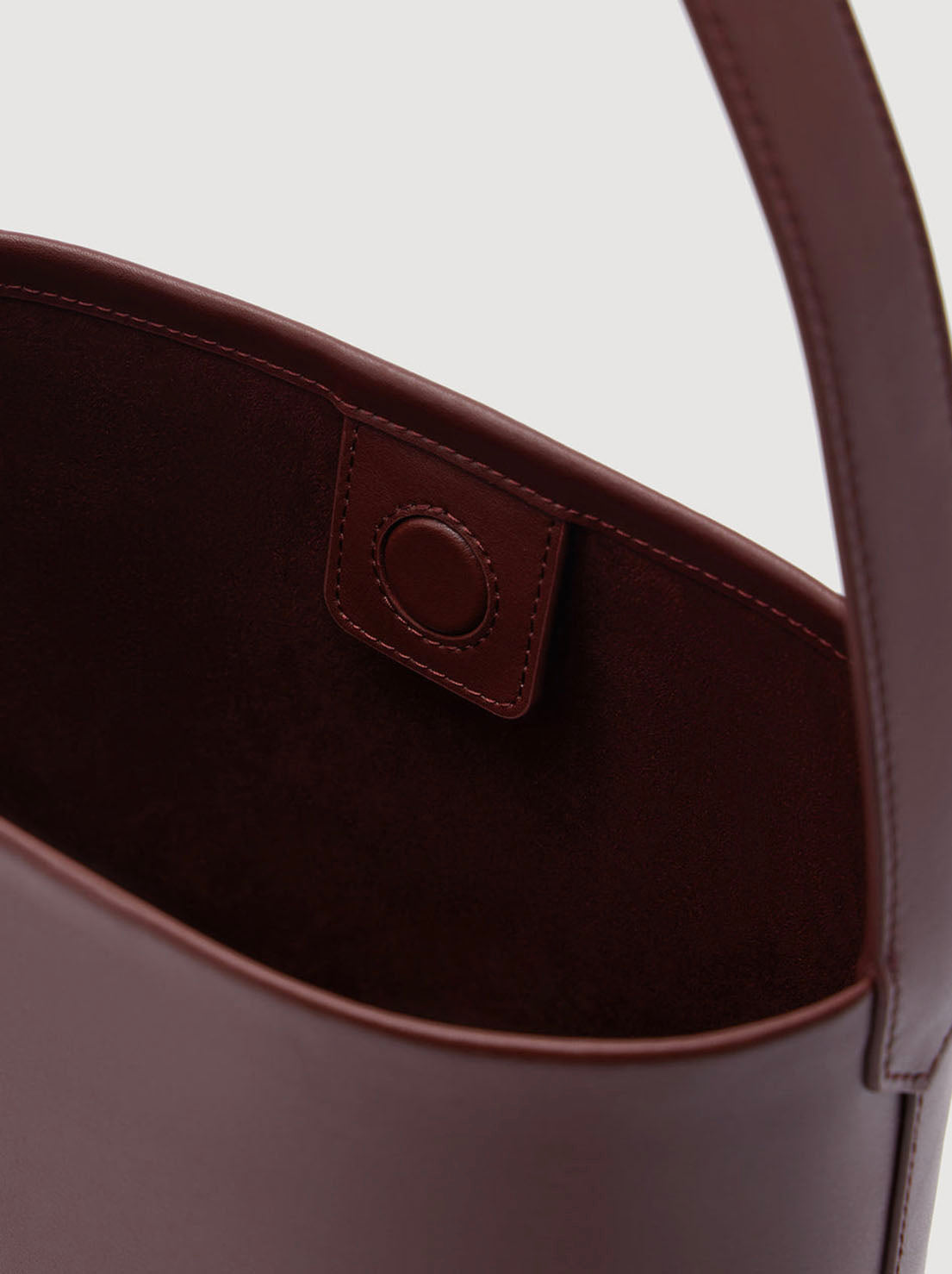Assembly Label - Nova Mini Bucket Bag - Raisin