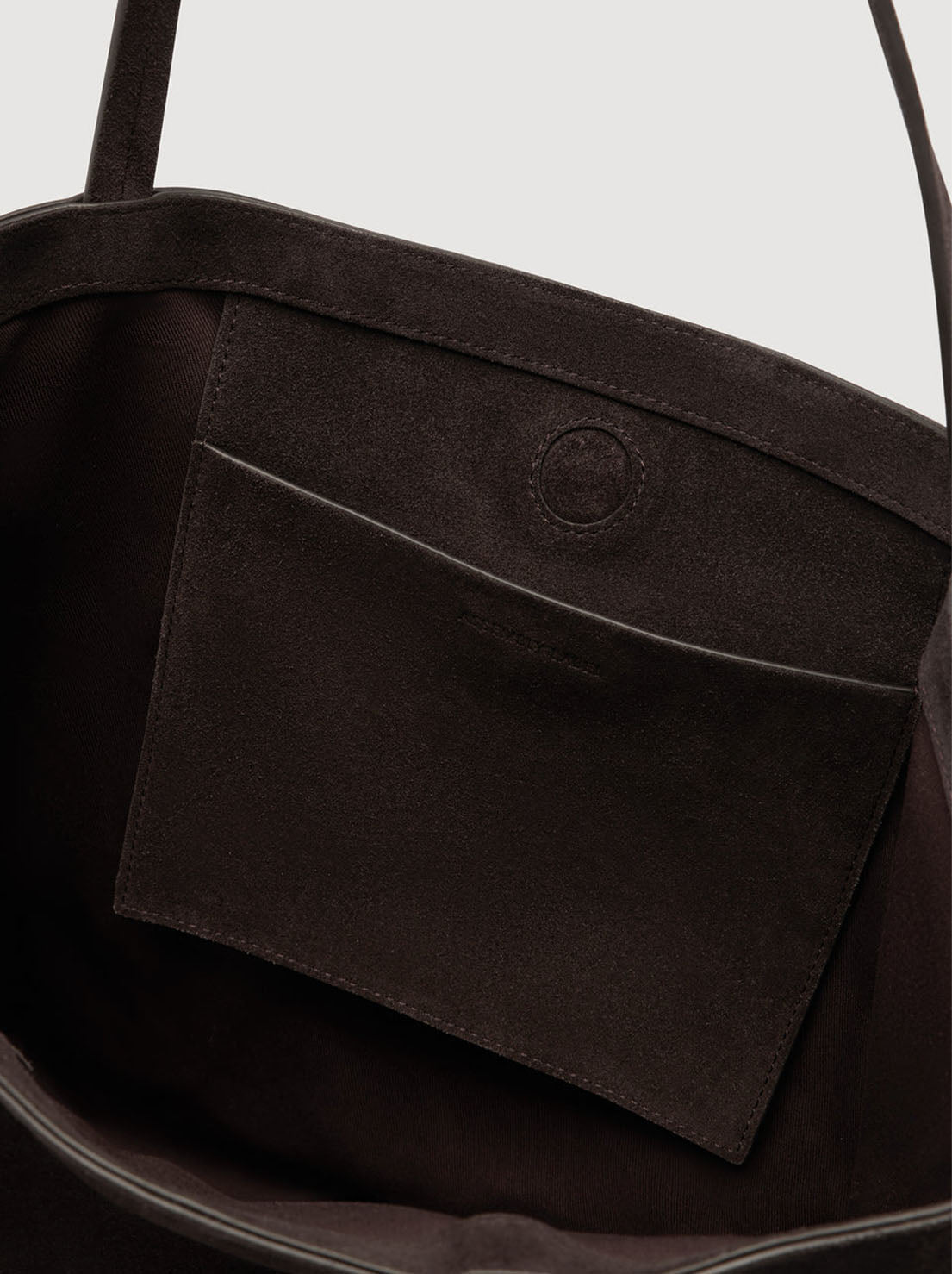 Assembly Label - Paige Suede Tote Bag - Ganache