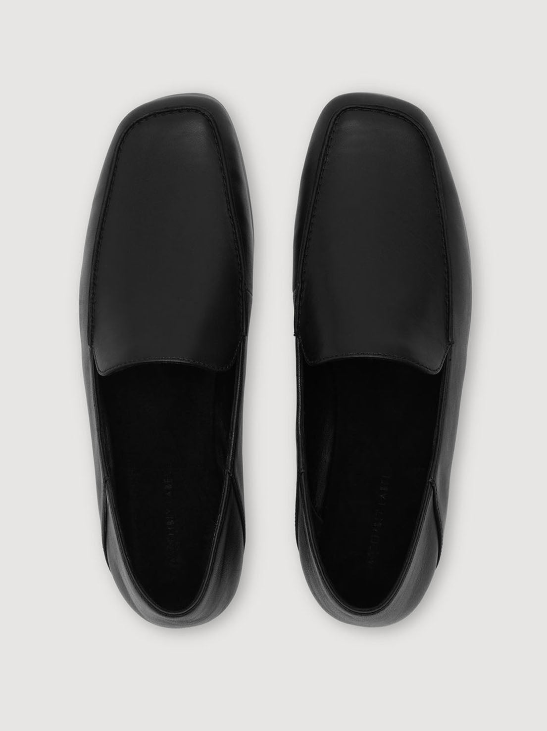 Assembly Label - Rian Leather Loafer - Black