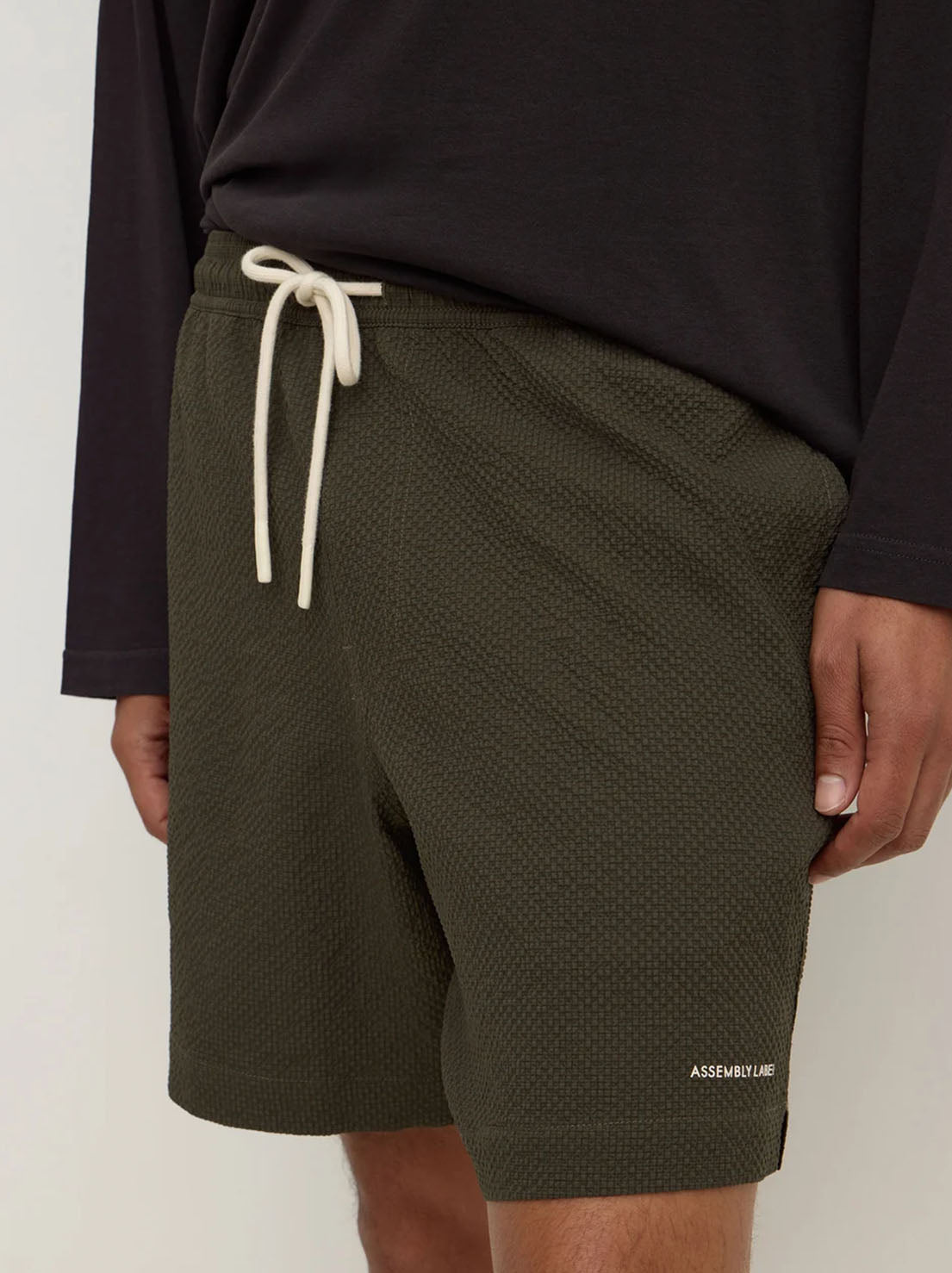 Assembly Label - Seth Swim Short - Dark Military