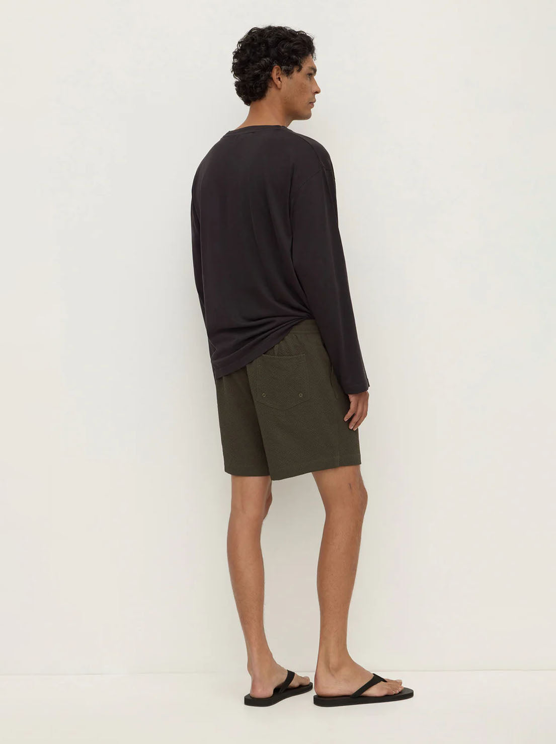 Assembly Label - Seth Swim Short - Dark Military