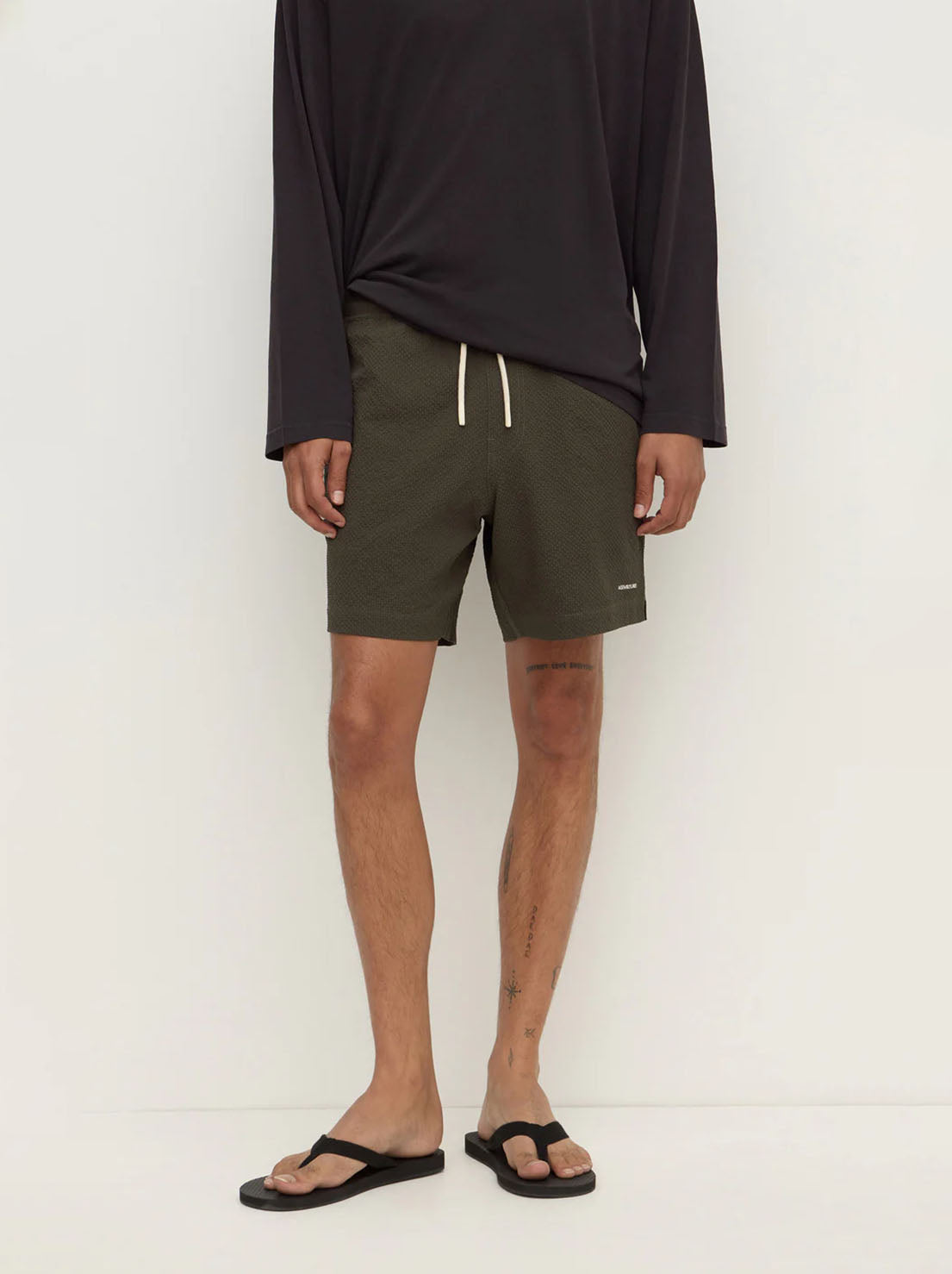 Assembly Label - Seth Swim Short - Dark Military