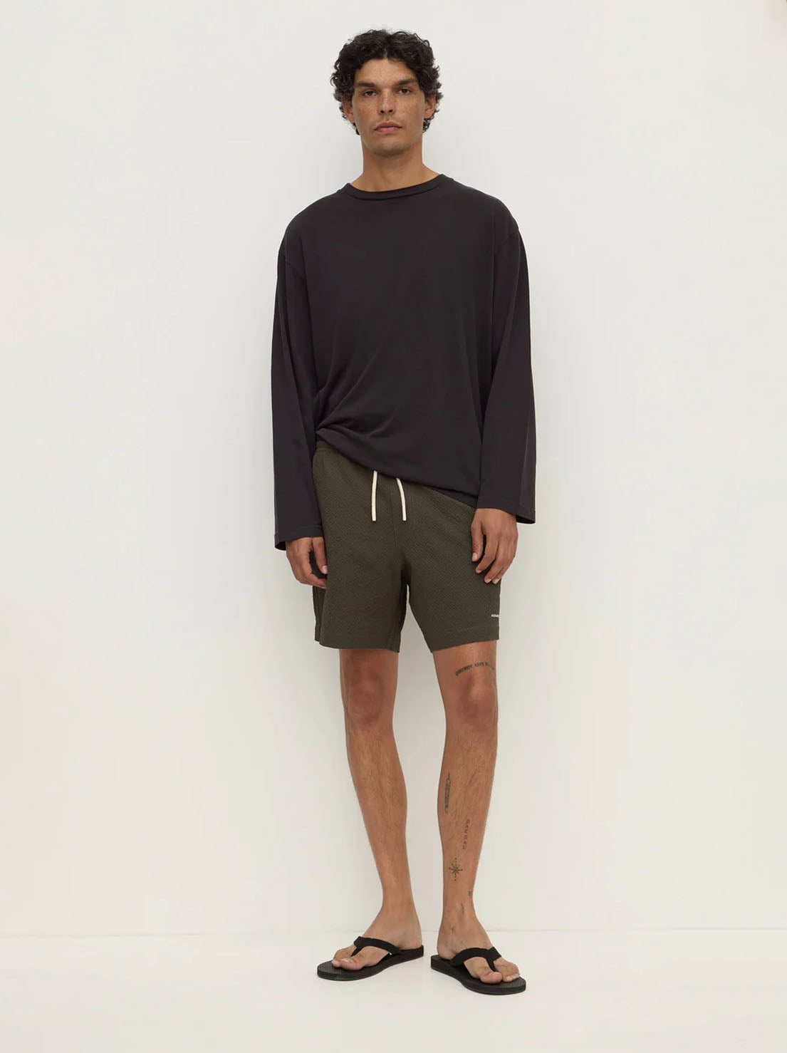 Assembly Label - Seth Swim Short - Dark Military