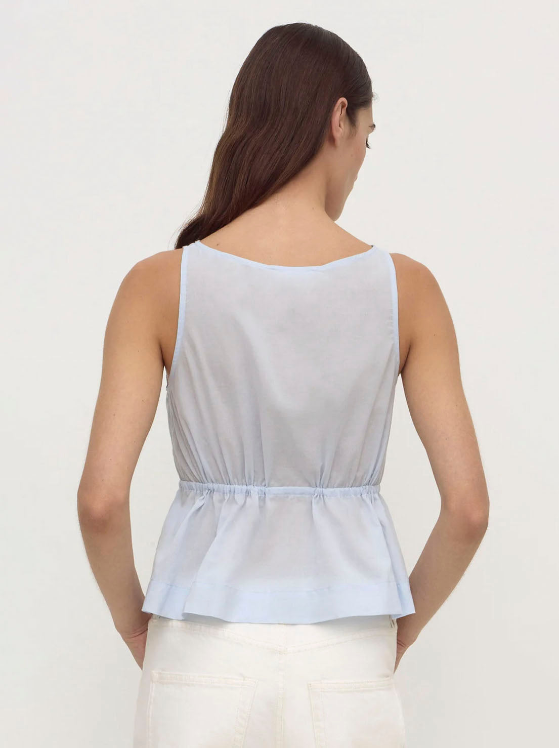 Assembly Label - Suzie Top - Powder Blue