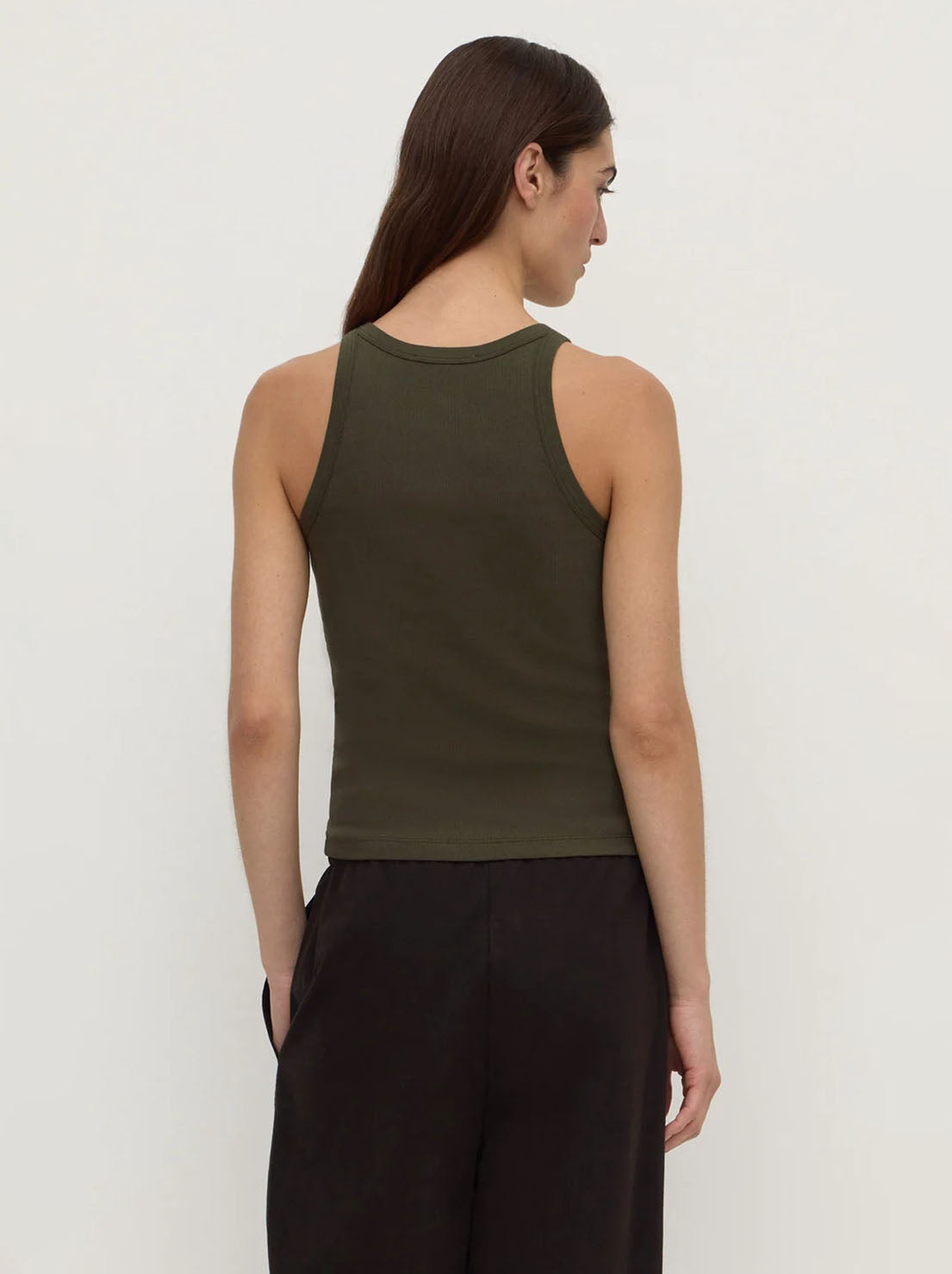 Assembly Label - Tabitha Rib Tank - Dark Military
