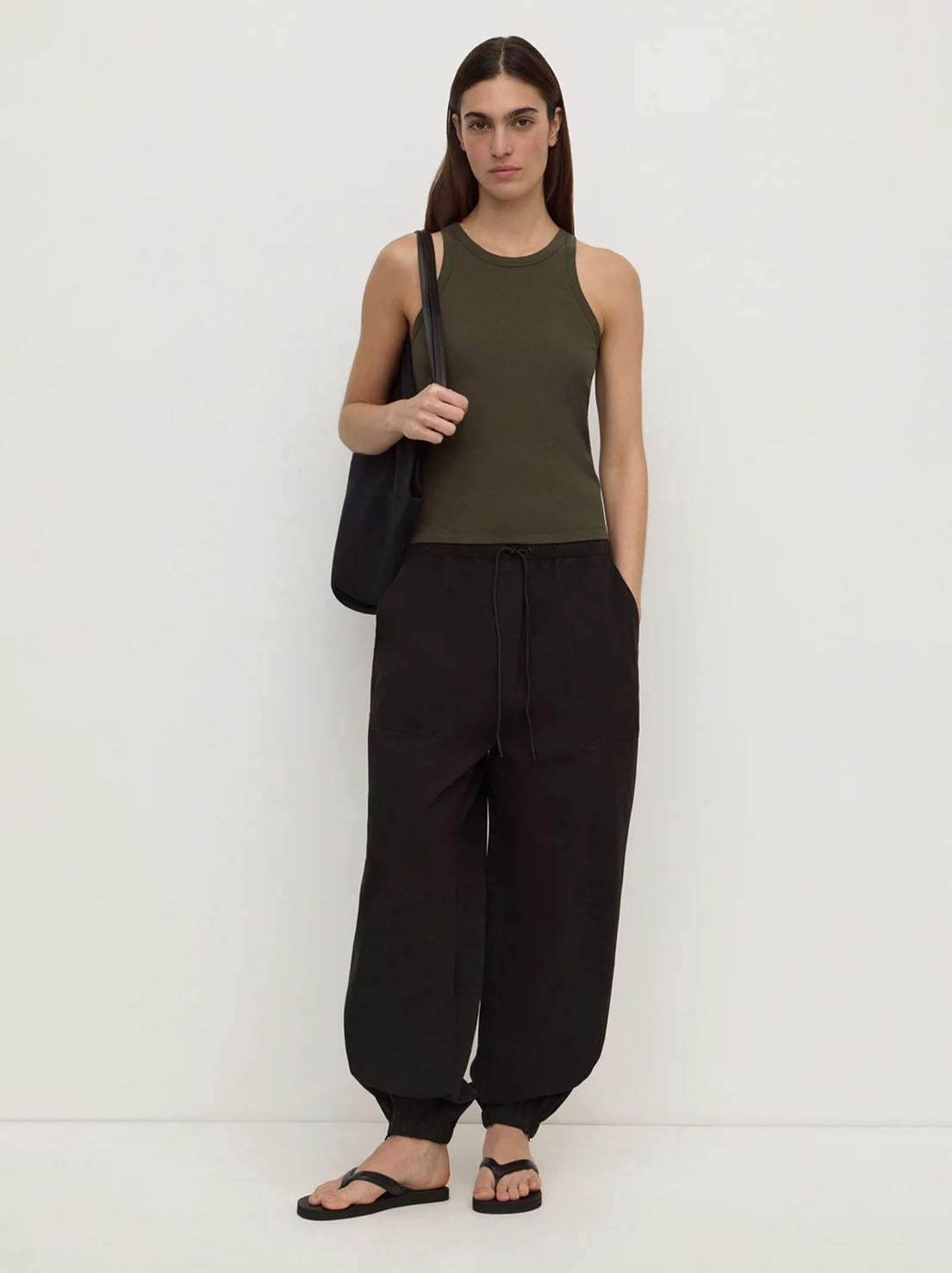 Assembly Label - Tabitha Rib Tank - Dark Military