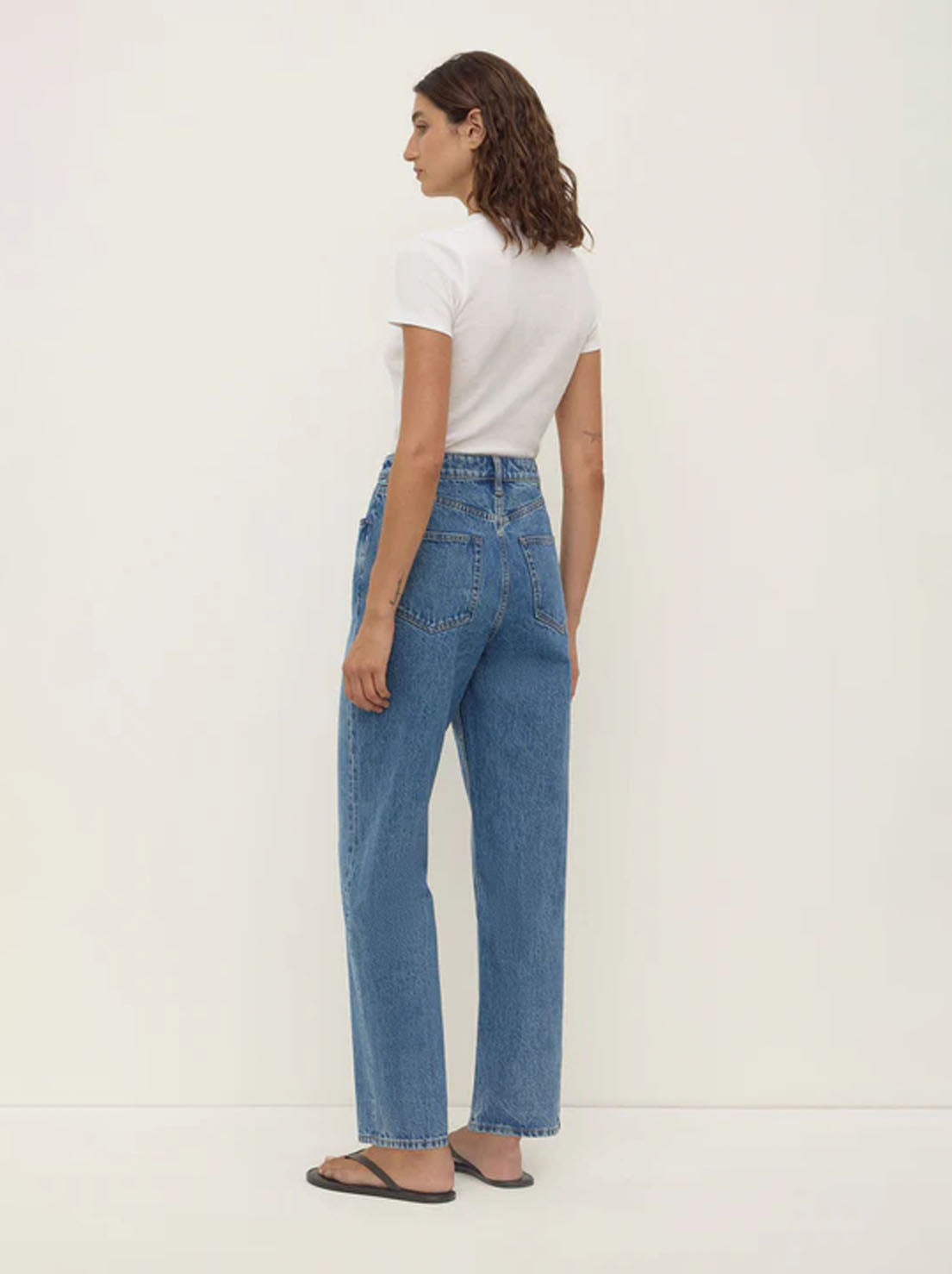 Assembly Label - Vintage Straight Jean - Classic Blue