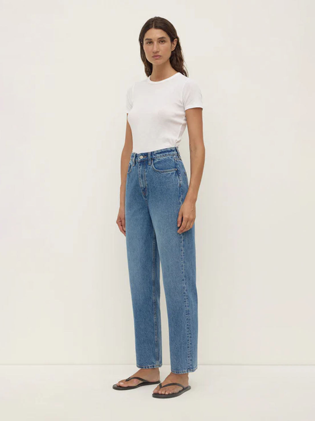 Assembly Label - Vintage Straight Jean - Classic Blue