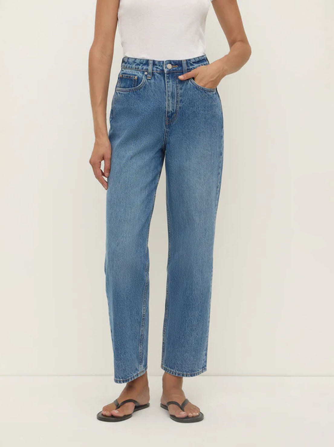 Assembly Label - Vintage Straight Jean - Classic Blue