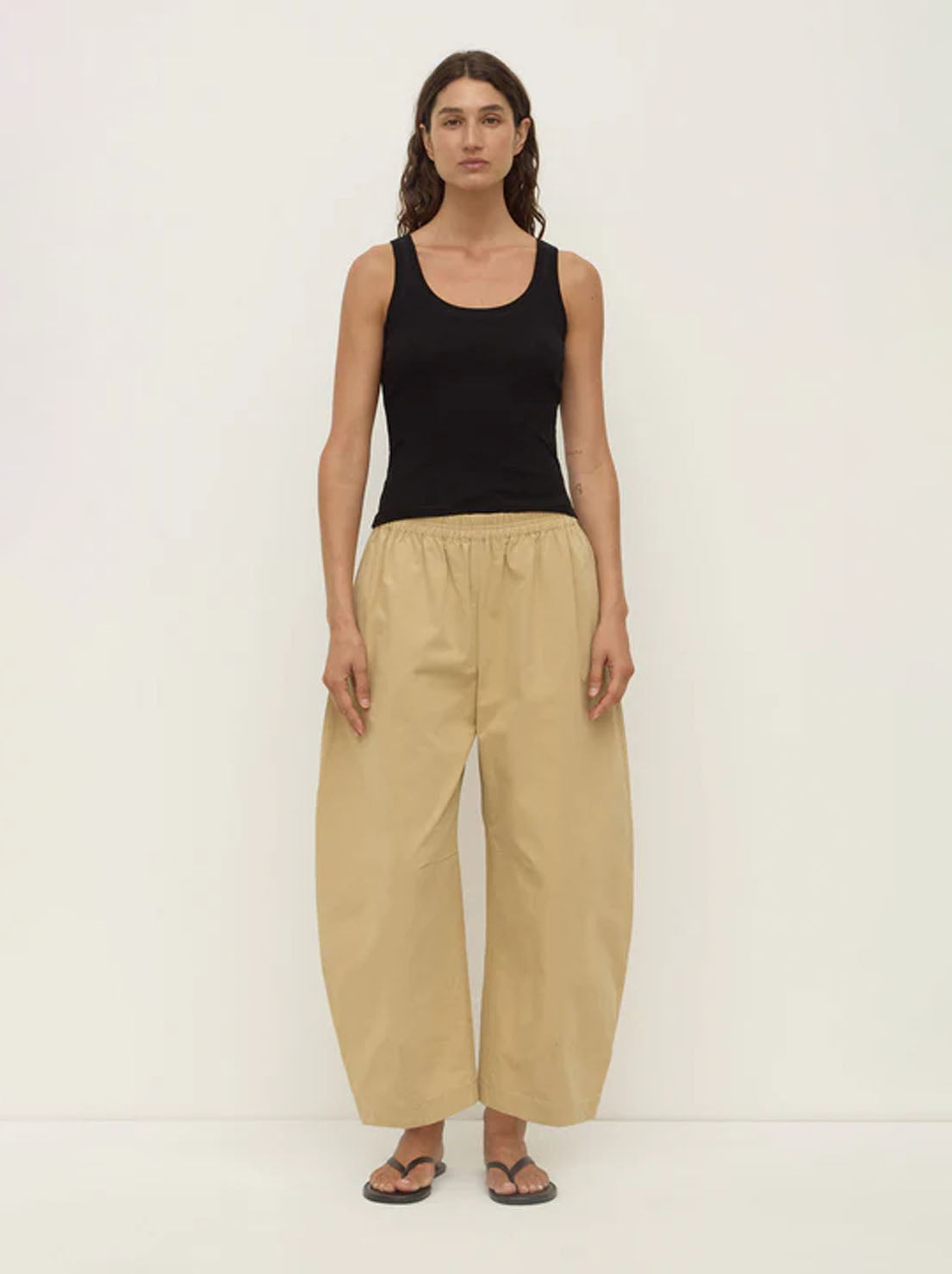 Assembly Label - Zali Tank - Black