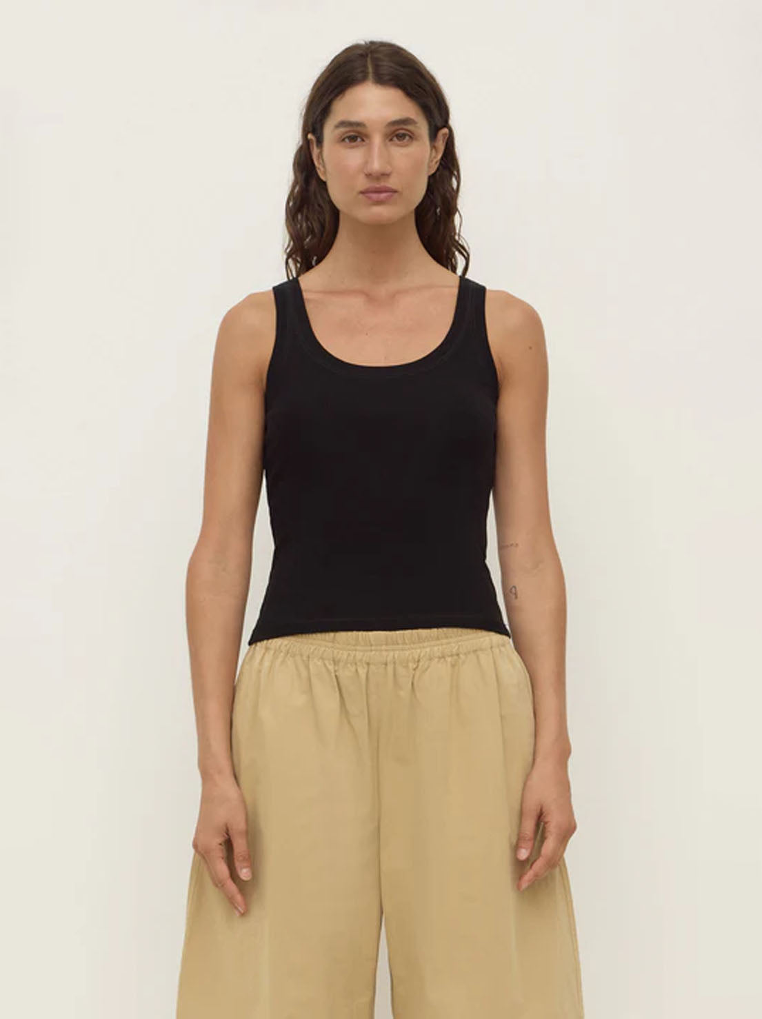 Assembly Label - Zali Tank - Black