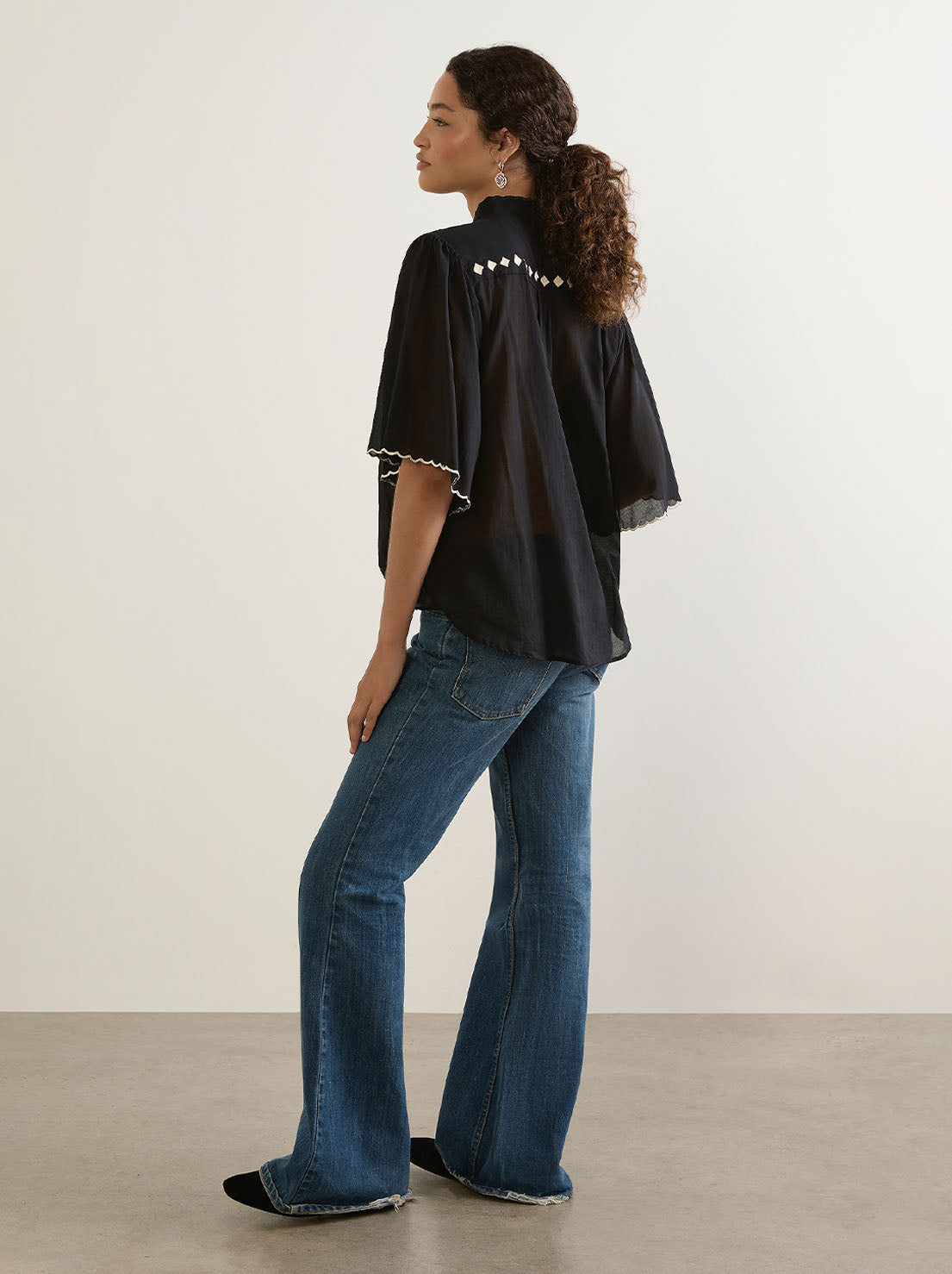 Auguste - Arabella Blouse - Black