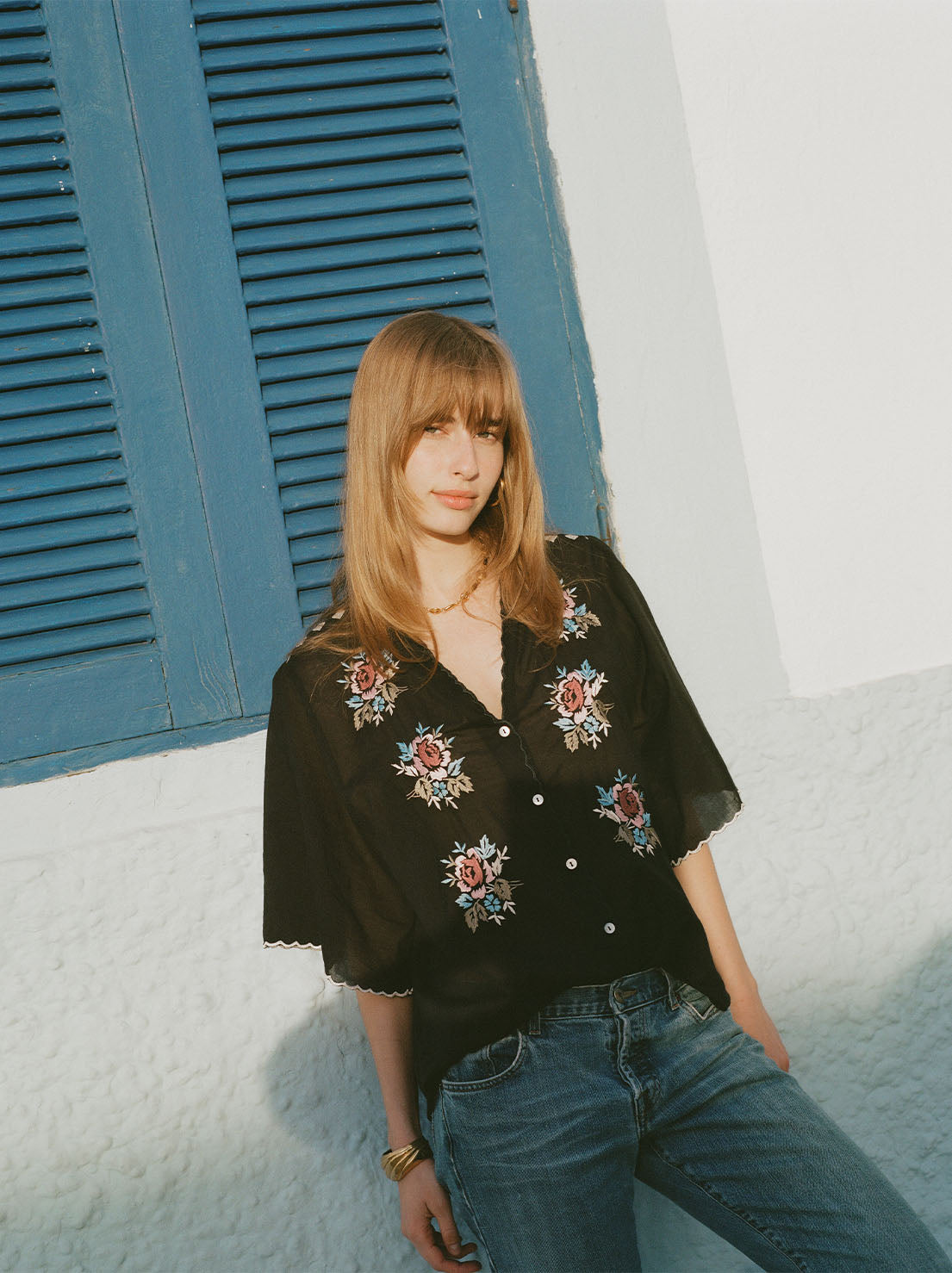 Auguste - Arabella Blouse - Black