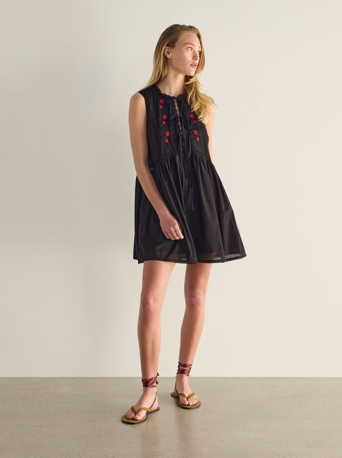 Auguste - Bellamy Mini Dress - Black