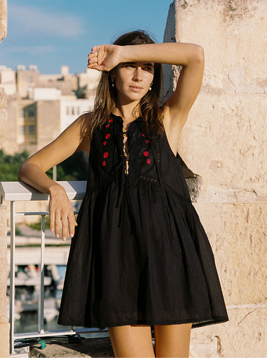 Auguste - Bellamy Mini Dress - Black