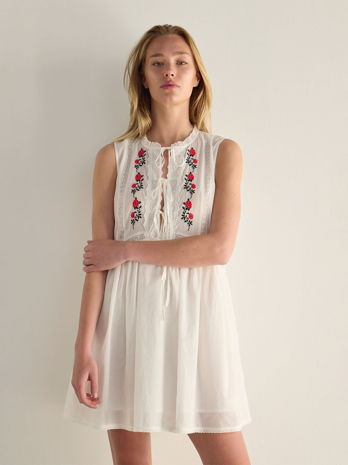 Auguste - Bellamy Mini Dress - White