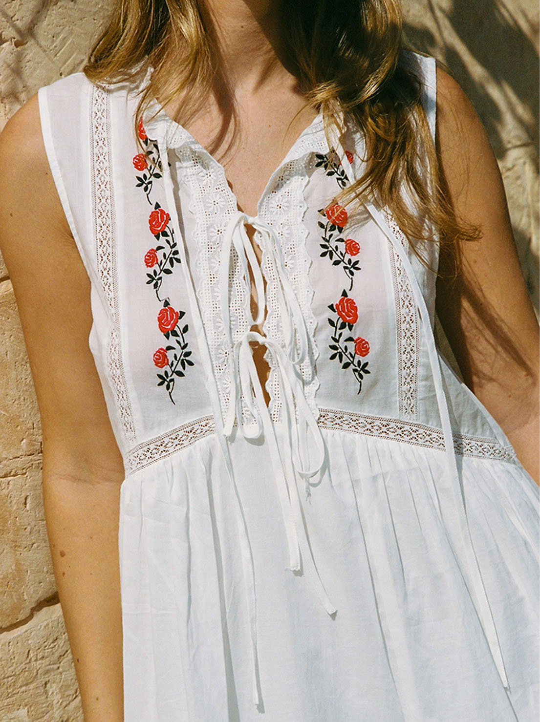 Auguste - Bellamy Mini Dress - White