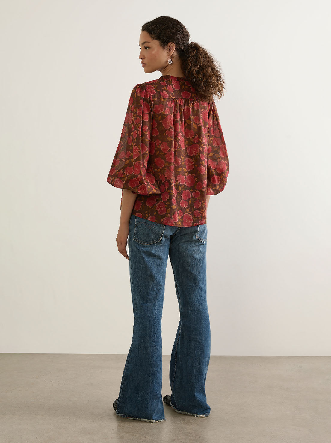 Auguste - Jessa Blouse - Espresso