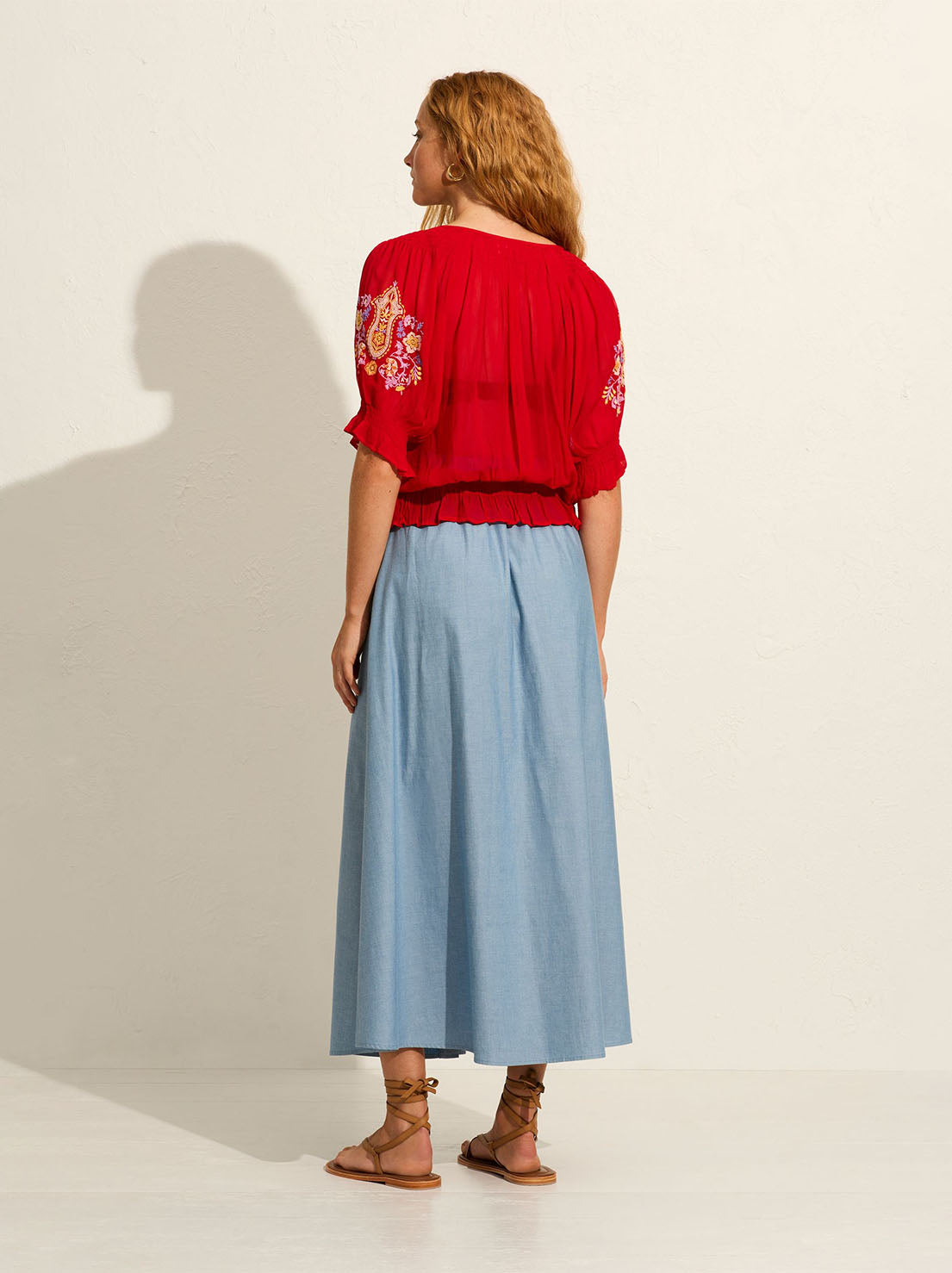 Auguste - Leigh Maxi Skirt - Blue