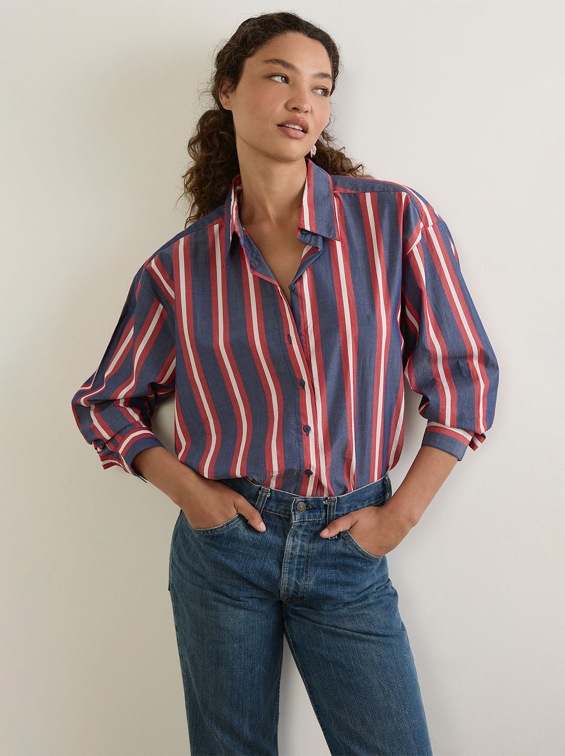 Auguste - Lucien Shirt - Navy