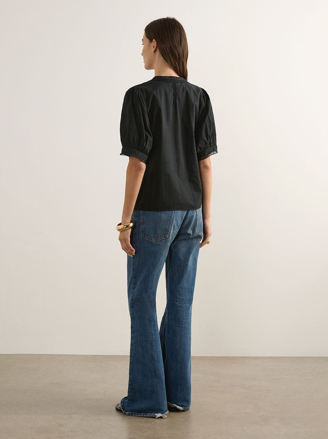 Auguste - Magdalena Blouse - Black