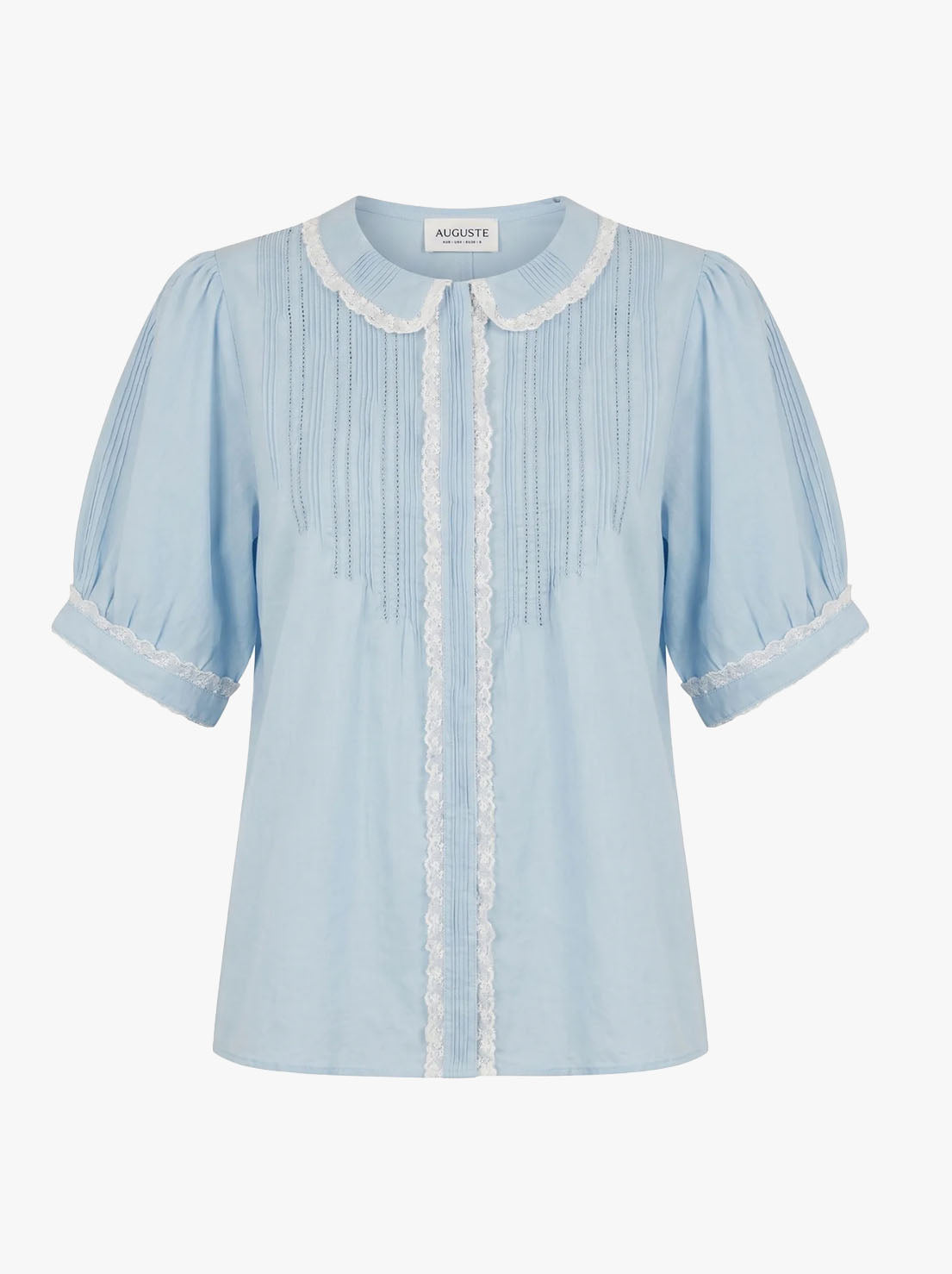 Auguste - Magdalena Blouse - Blue