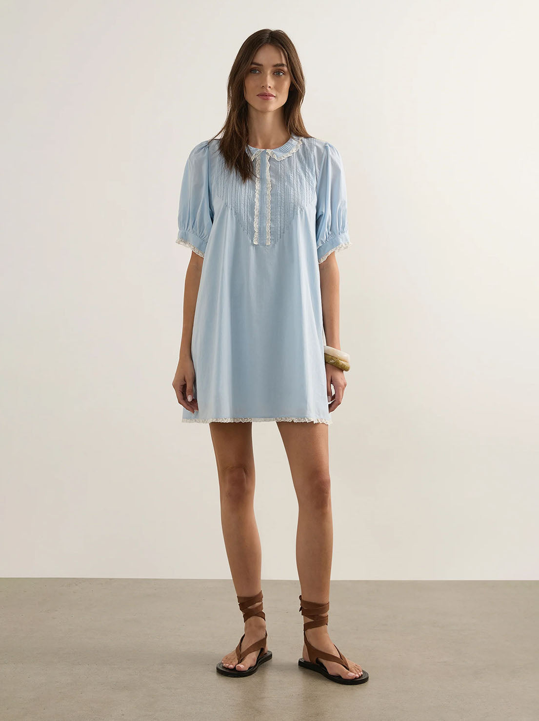 Auguste - Magdalena Mini Dress - Blue