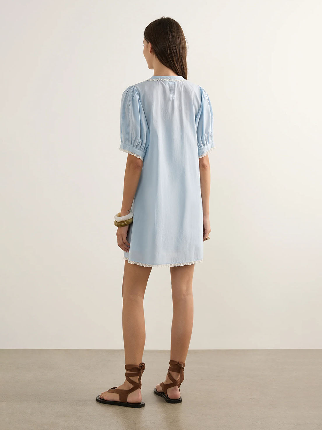 Auguste - Magdalena Mini Dress - Blue