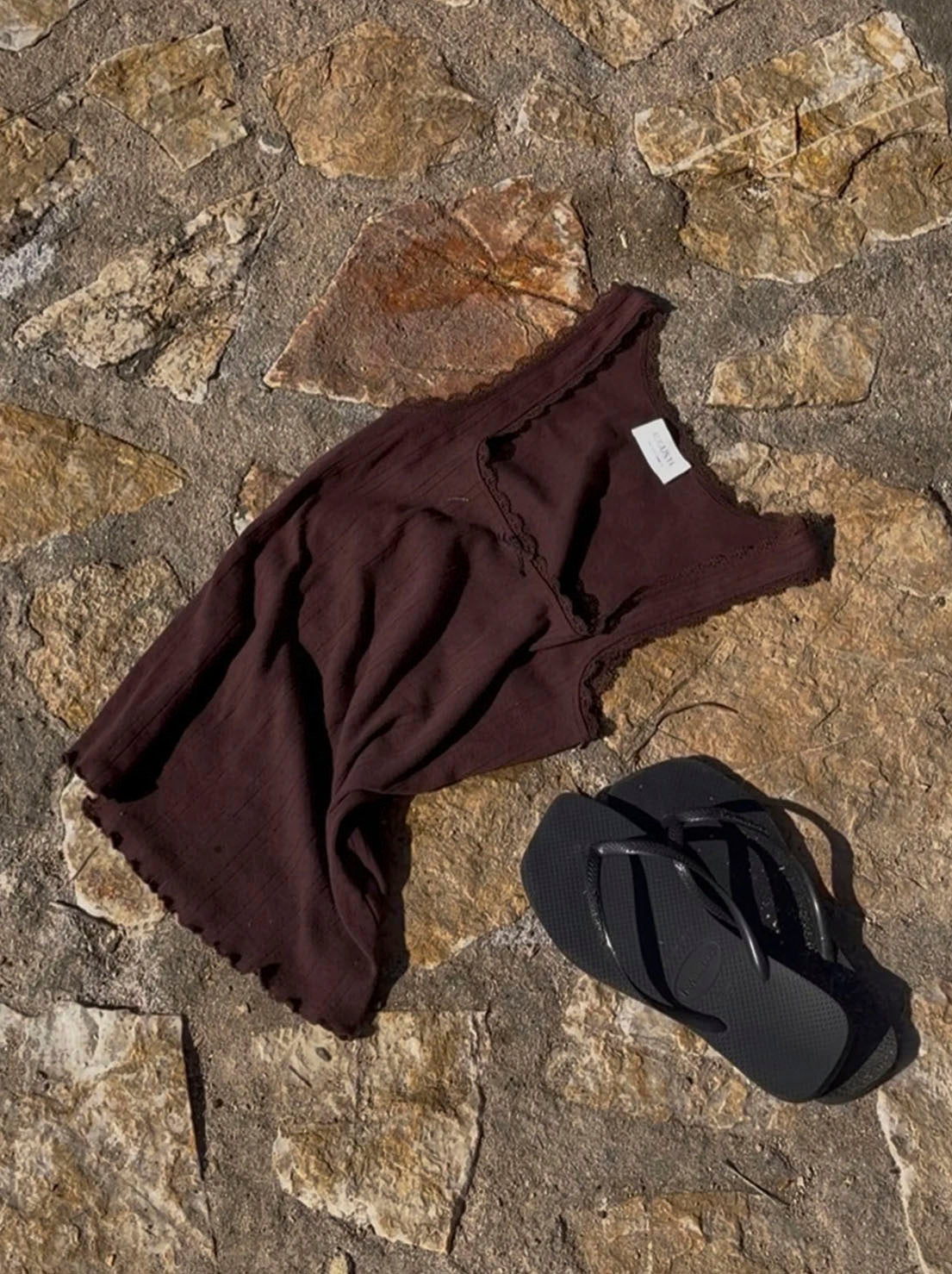 Auguste - Mazie Tank - Brown