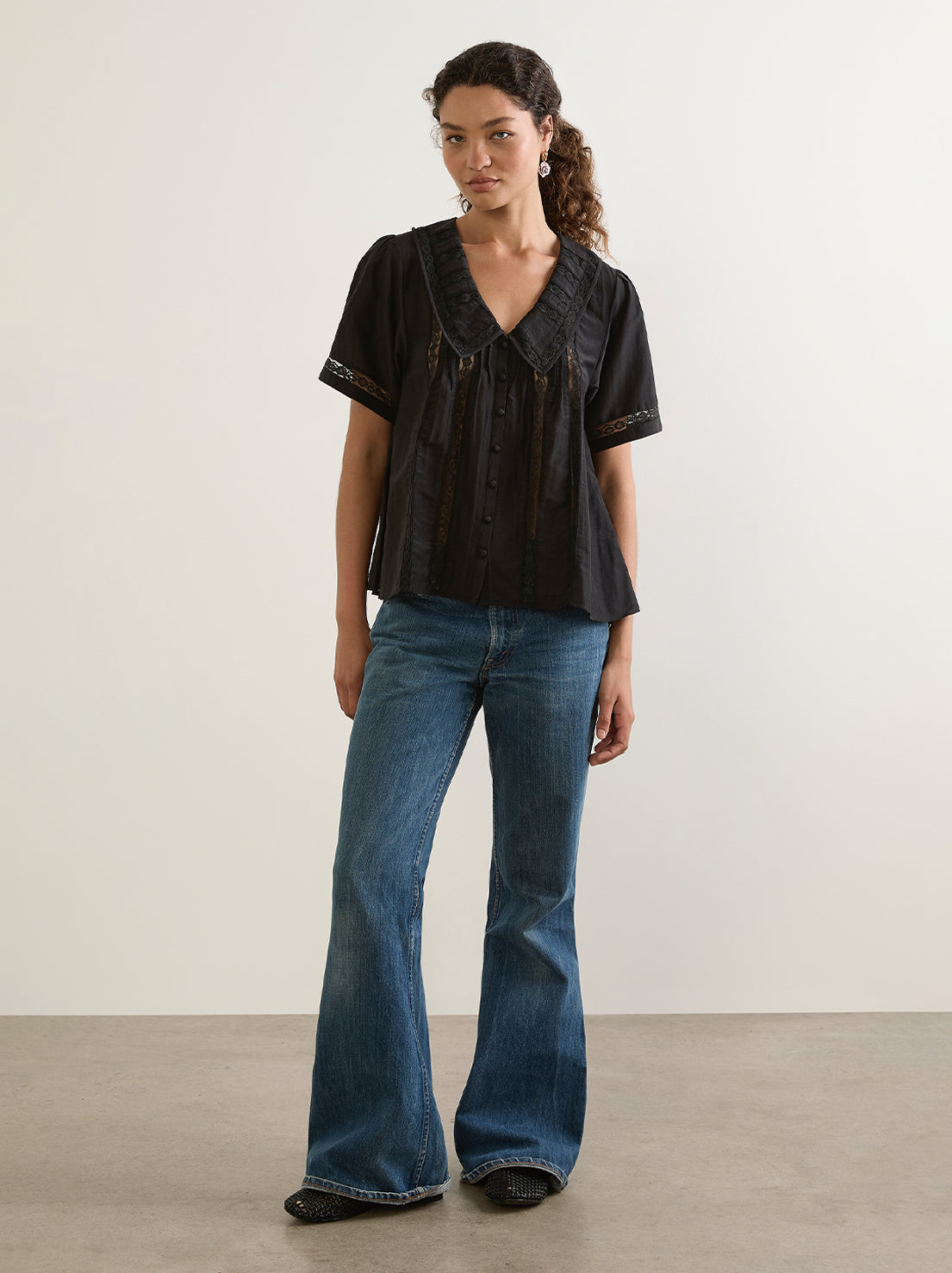 Auguste - Ophelia Blouse - Black