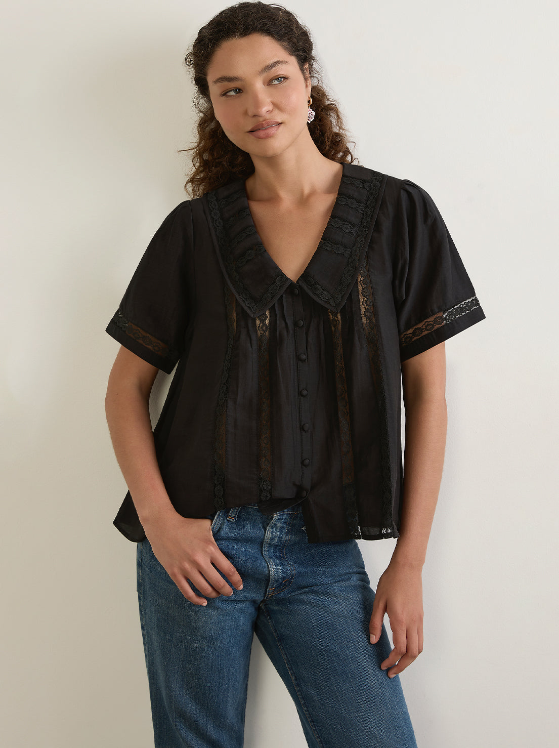 Auguste - Ophelia Blouse - Black