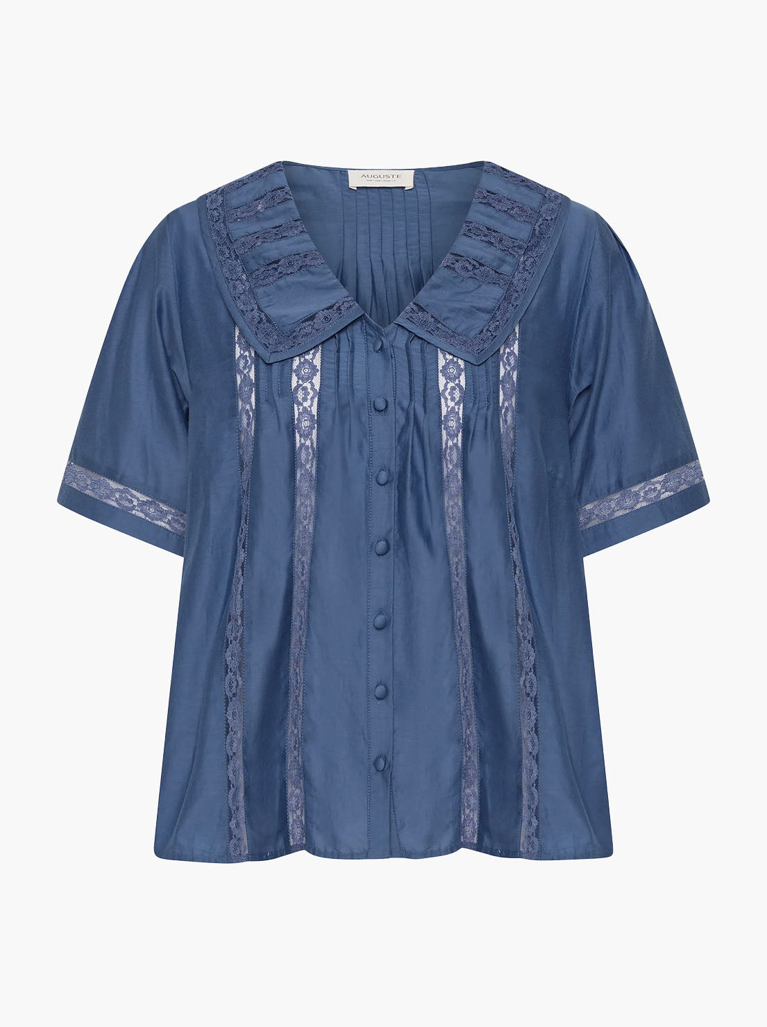 Auguste - Ophelia Blouse - Duck Egg Blue