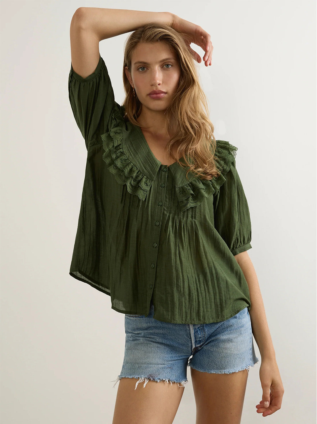 Auguste - Otis Blouse - Khaki
