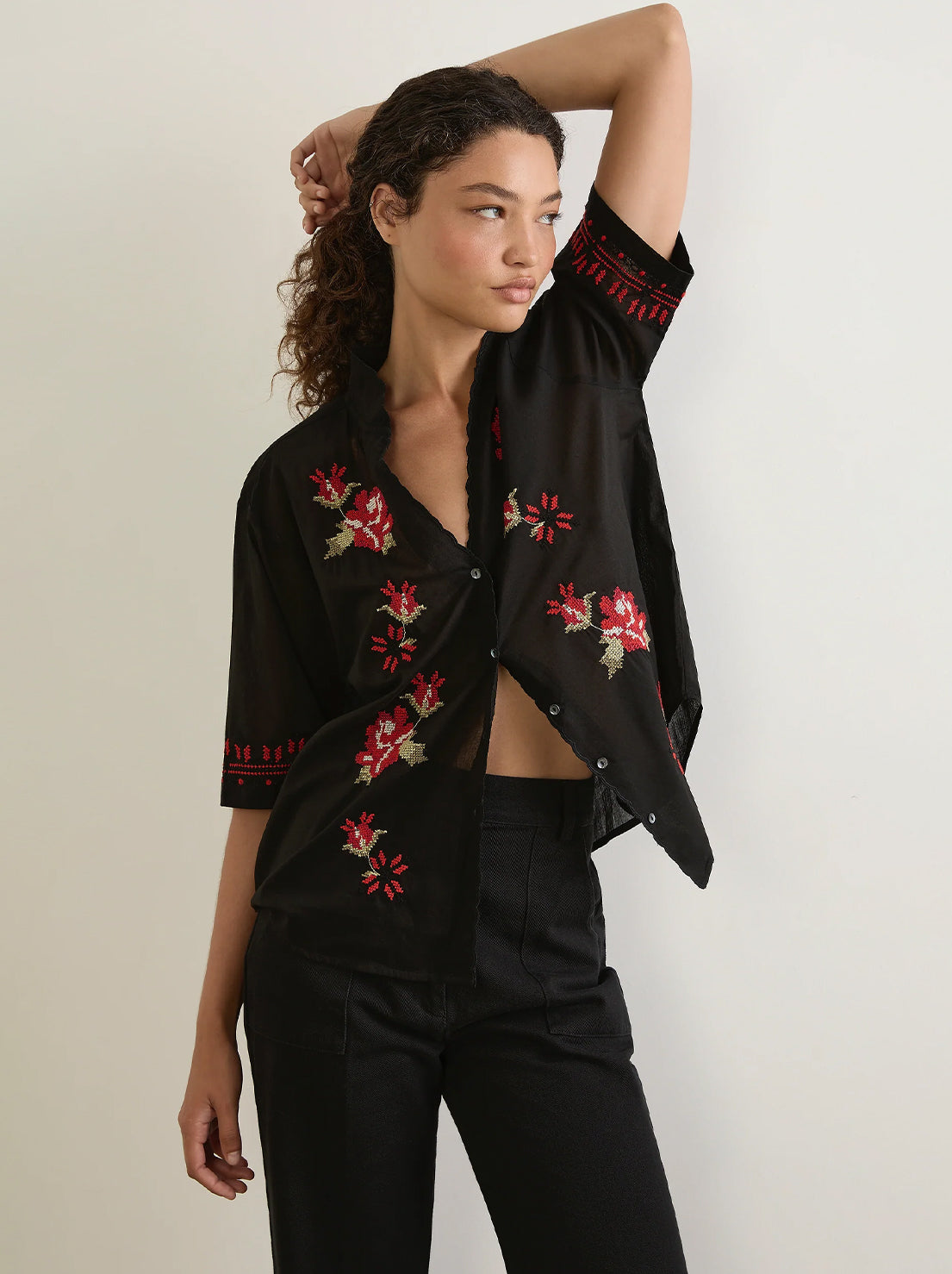 Auguste - Reign Blouse - Black