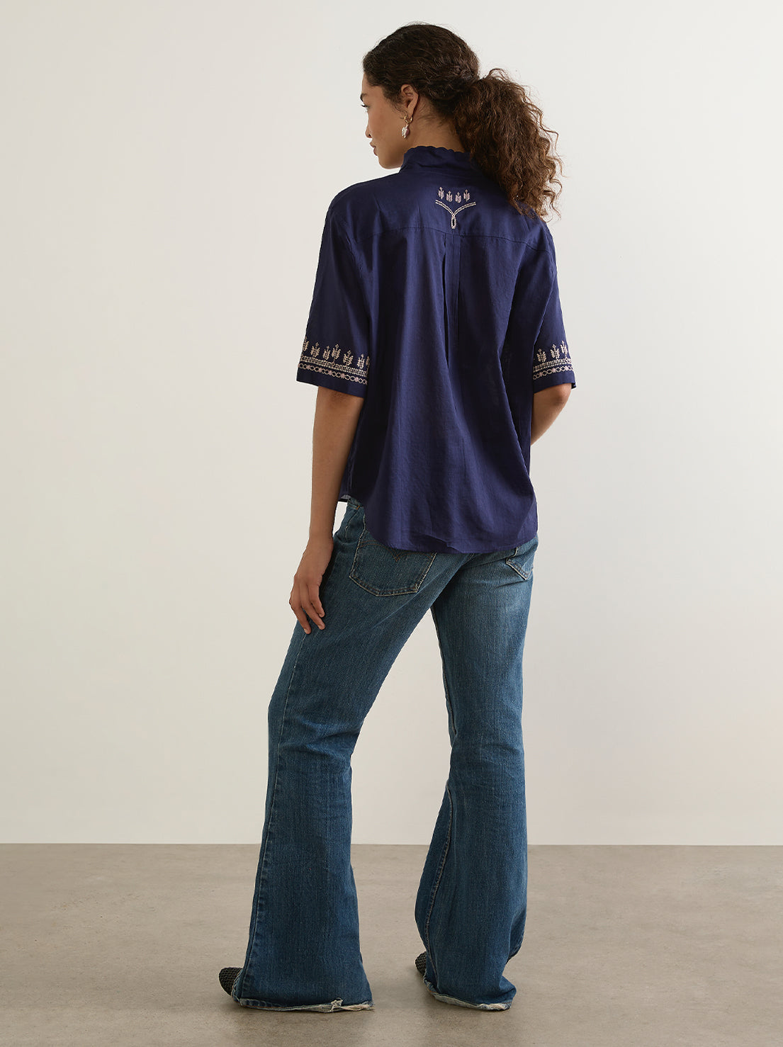 Auguste - Reign Blouse - Blue