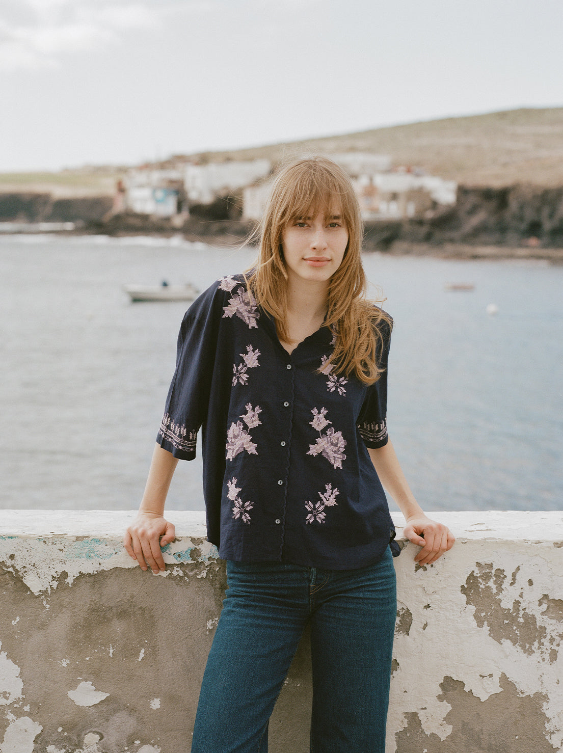 Auguste - Reign Blouse - Blue