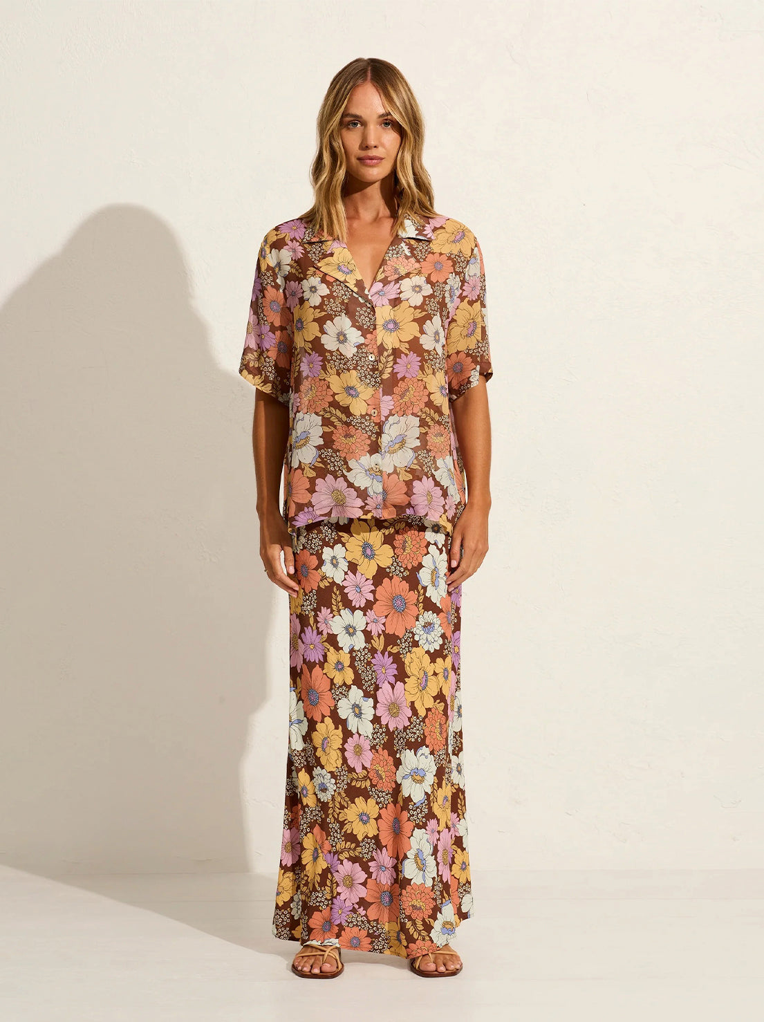 Auguste - Stefan Maxi Skirt - Austin Floral