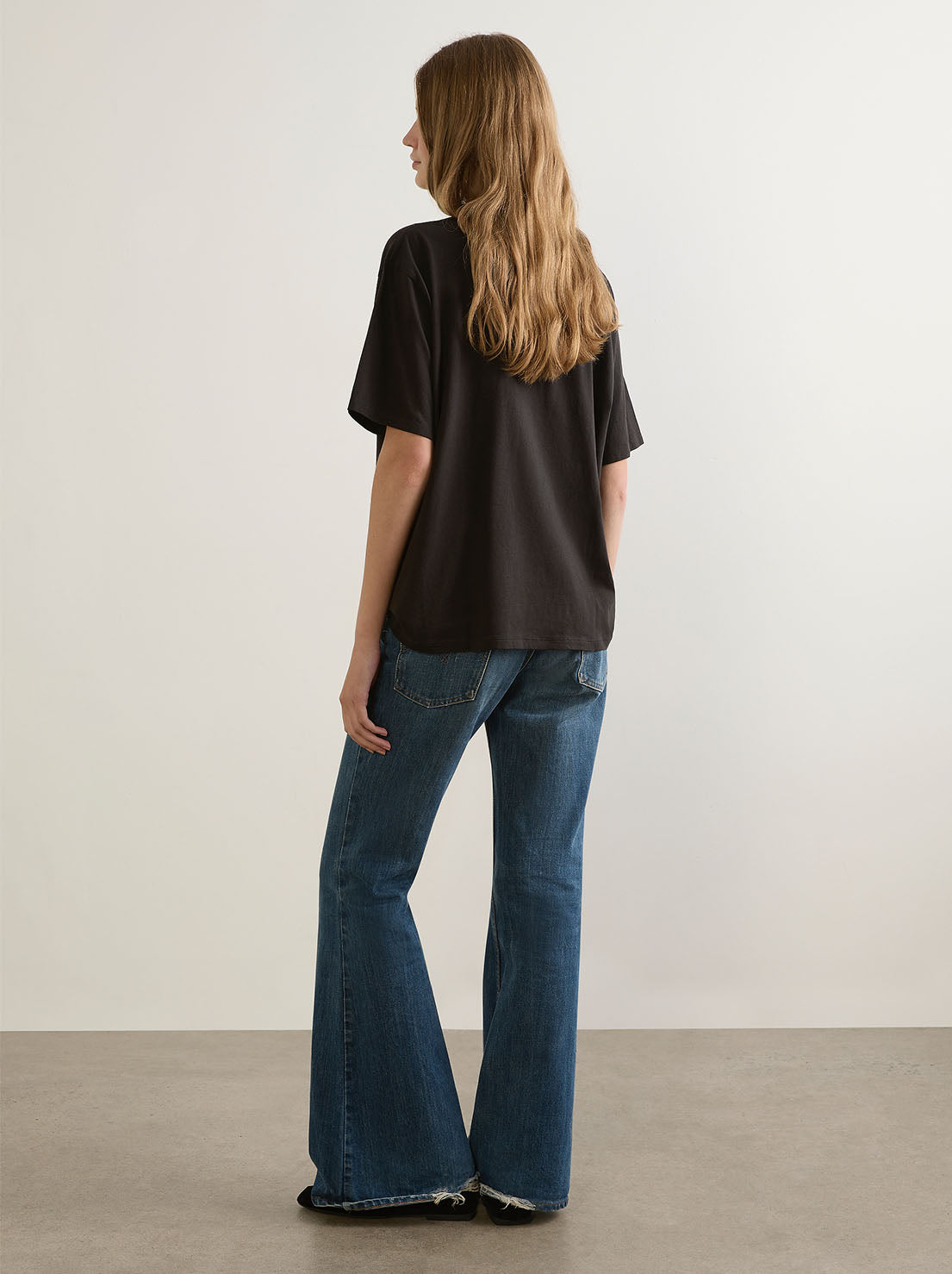 Auguste - Sundown Boyfriend Tee - Black