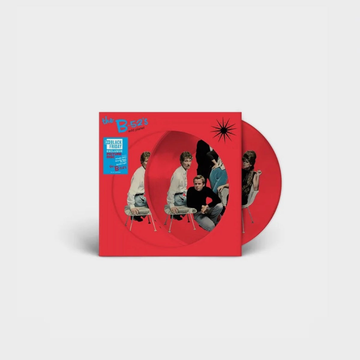 The B-52's - Wild Planet. LP [Red Picture Disc} RSD-BF