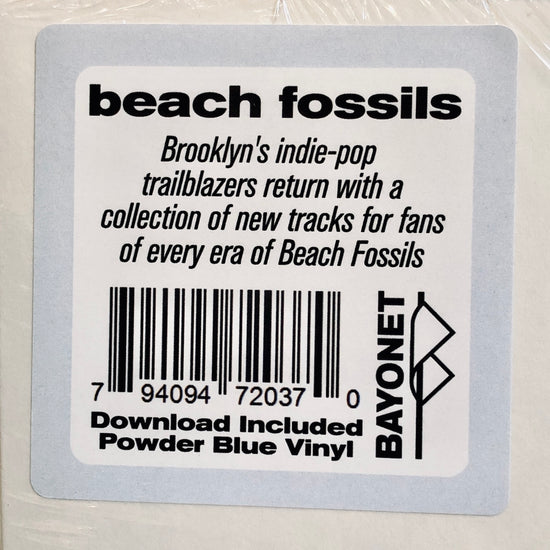 Beach Fossils - Bunny. LP [Powder Blue Coloured Vinyl]