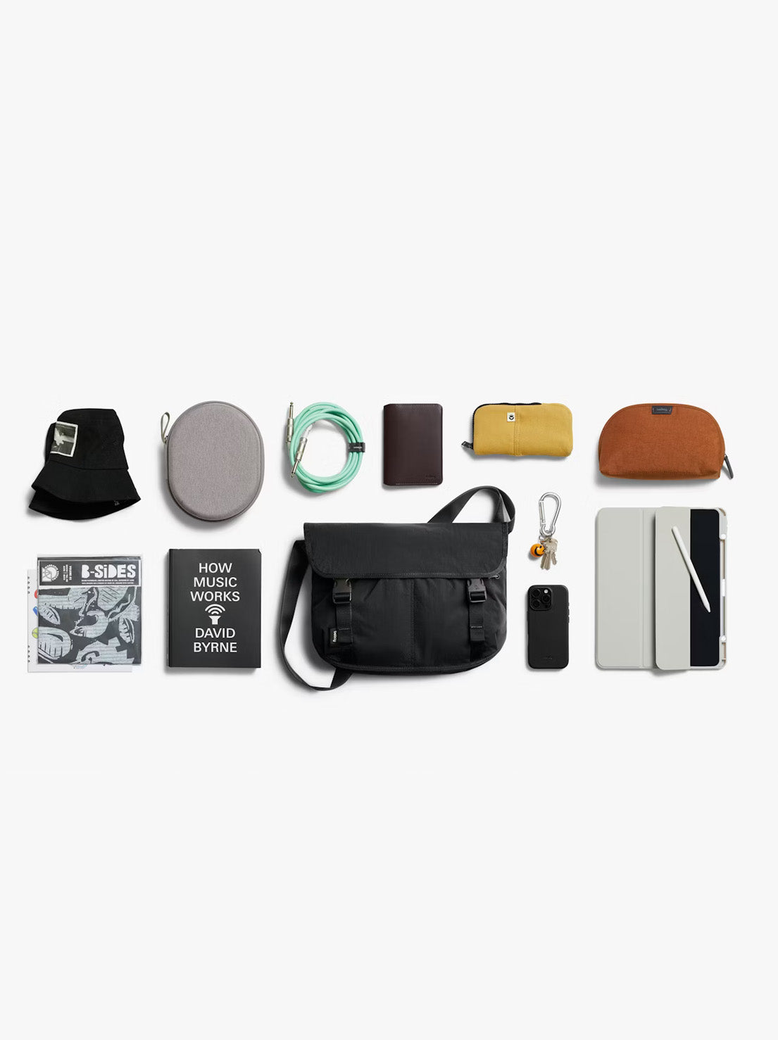 Bellroy - Cinch Messenger Bag - Black