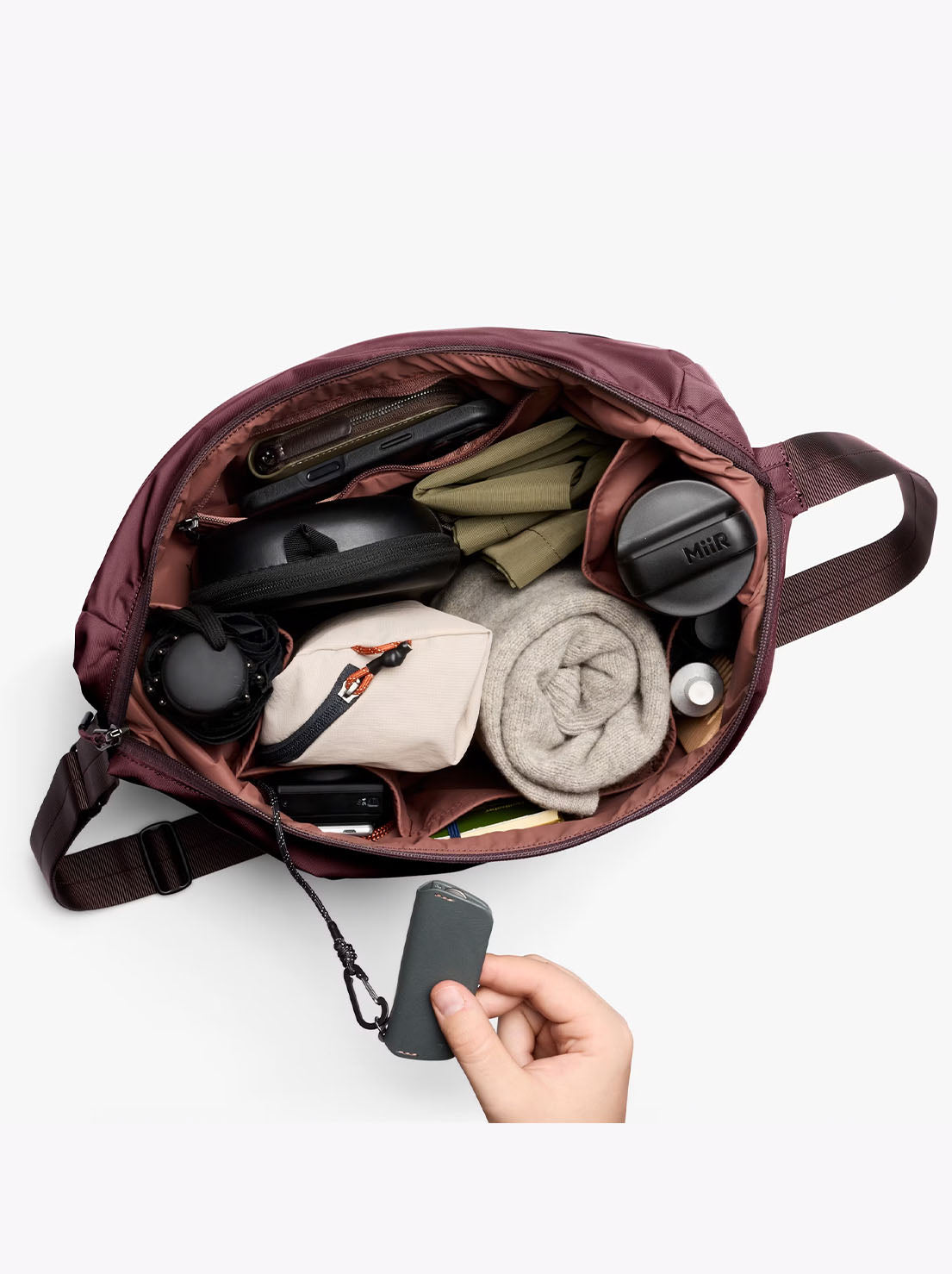 Bellroy - Laneway Crescent Bag 12L - Fig