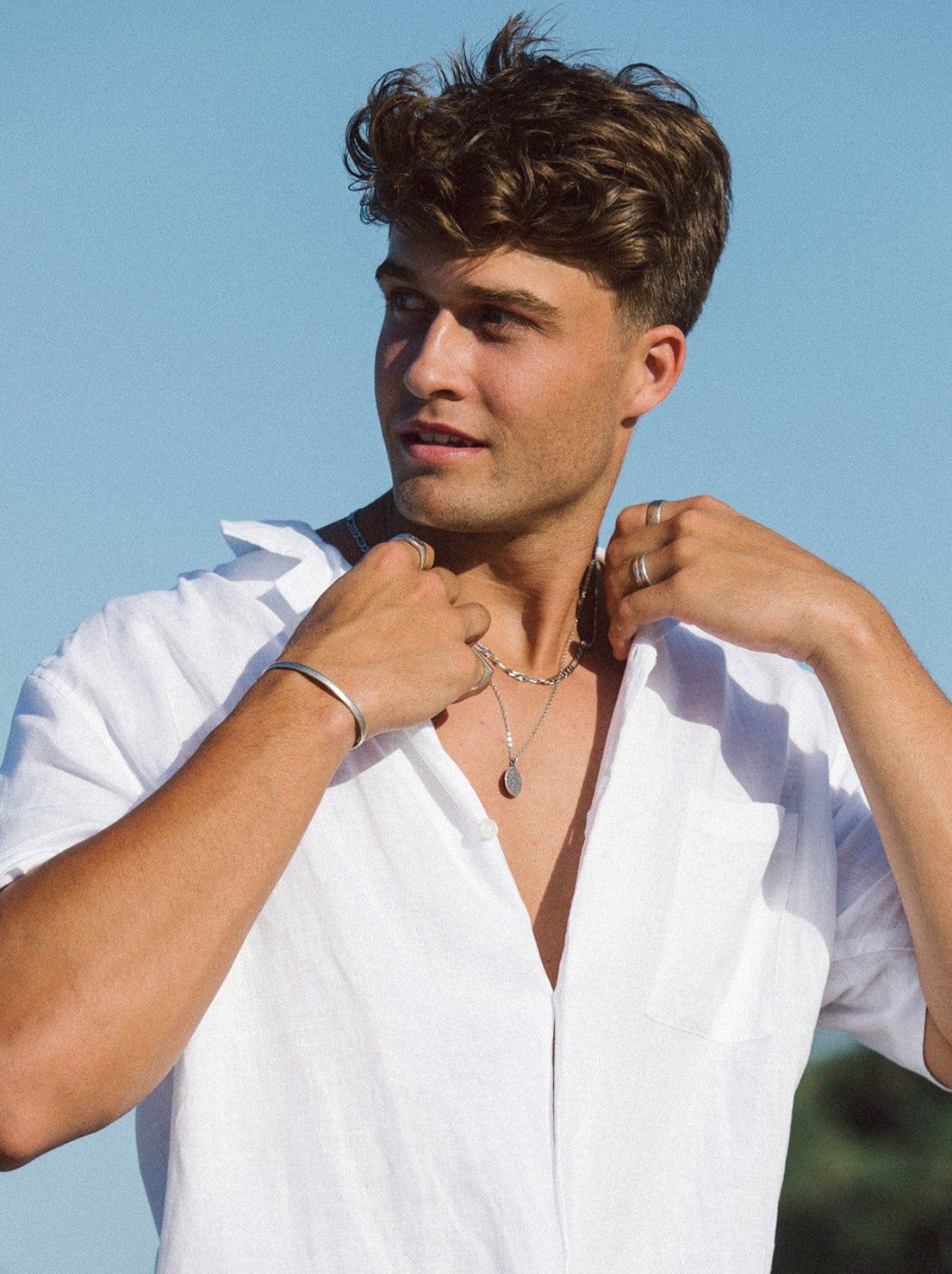 Billie Jo. - Drifter Cuff - Silver