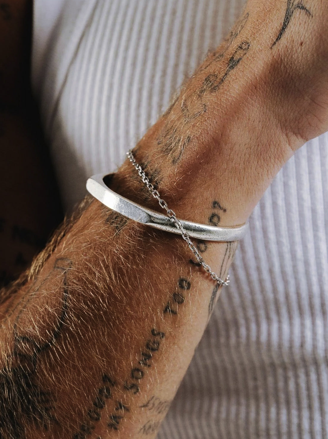 Billie Jo. - Echo Cuff - Silver