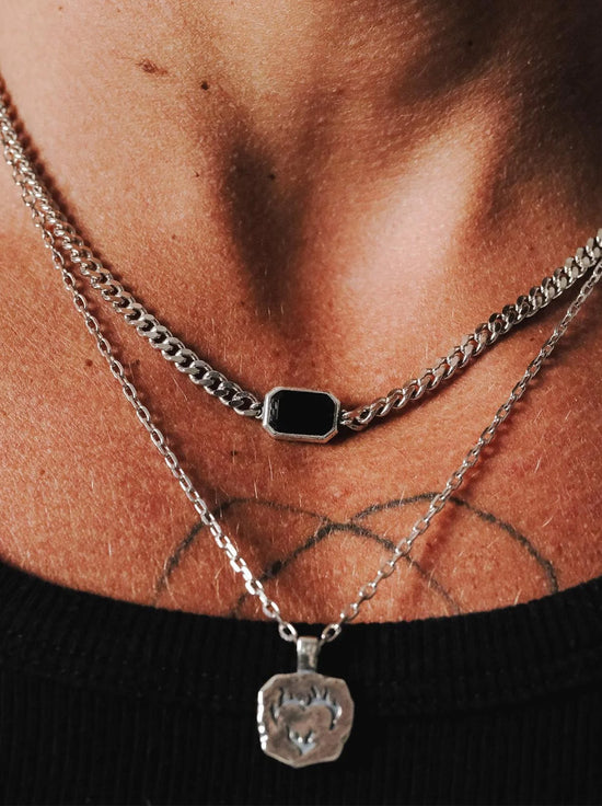 Billie Jo. - Eclipse Necklace - Silver